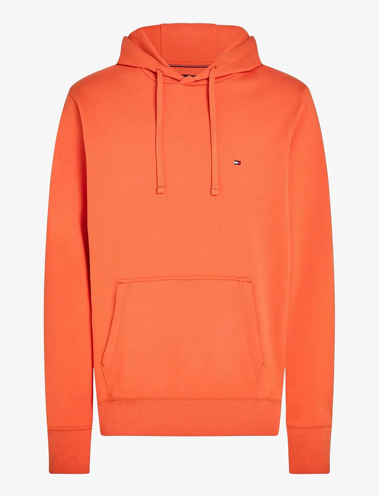 Tommy Hilfiger - ESSENTIAL TERRY HOODY - kapuutsiga dressipluusid - brilliant orange - 1
