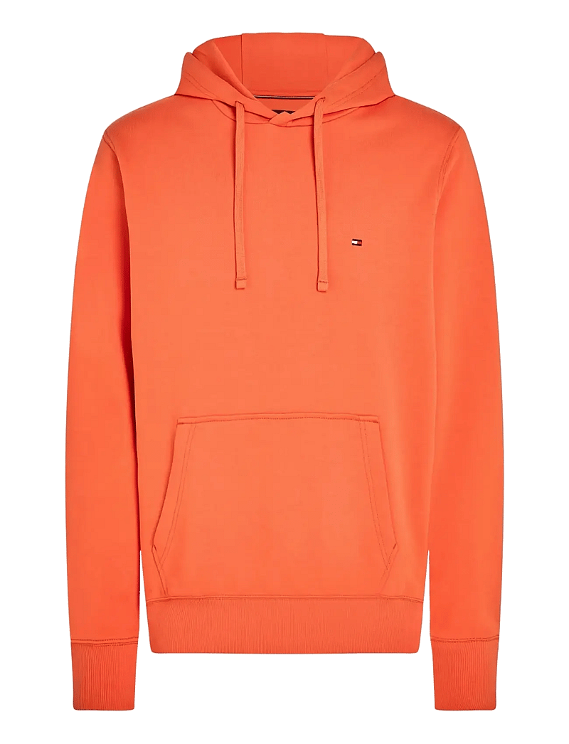Tommy Hilfiger - ESSENTIAL TERRY HOODY - kapuutsiga dressipluusid - brilliant orange - 1