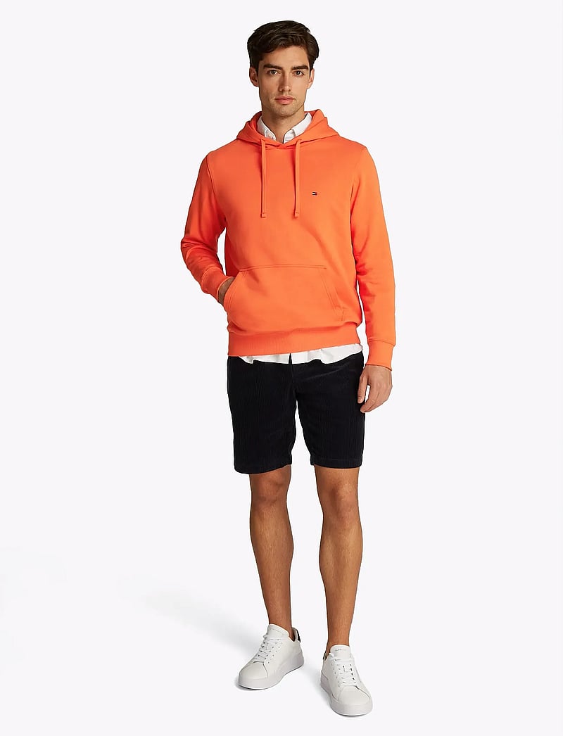 Tommy Hilfiger - ESSENTIAL TERRY HOODY - kapuutsiga dressipluusid - brilliant orange - 4