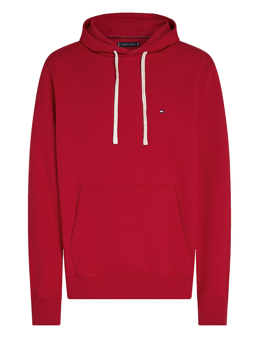 Tommy Hilfiger - ESSENTIAL TERRY HOODY - kapuzenpullover - medium red - 1