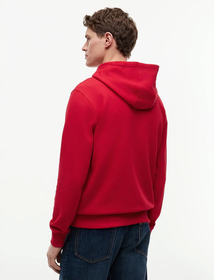 Tommy Hilfiger - ESSENTIAL TERRY HOODY - kapuzenpullover - medium red - 3