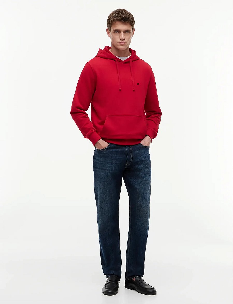 Tommy Hilfiger - ESSENTIAL TERRY HOODY - kapuzenpullover - medium red - 5