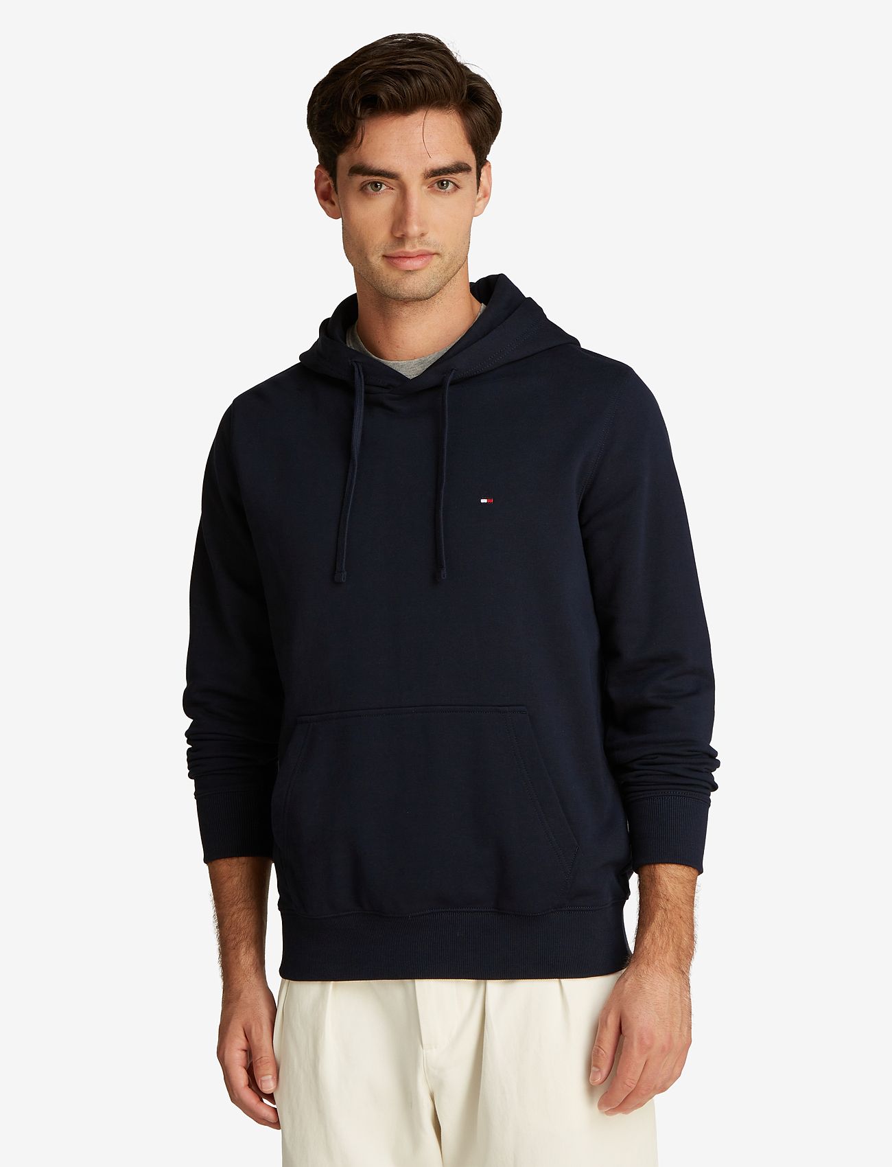 Tommy Hilfiger - ESSENTIAL TERRY HOODIE - hoodies - navy blue - 0