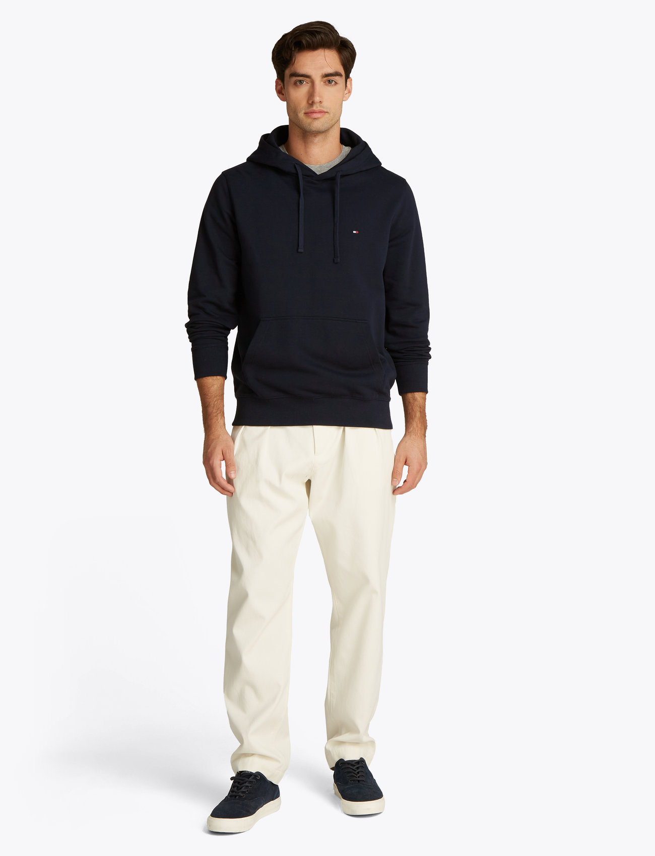 Tommy Hilfiger - ESSENTIAL TERRY HOODIE - hoodies - navy blue - 4