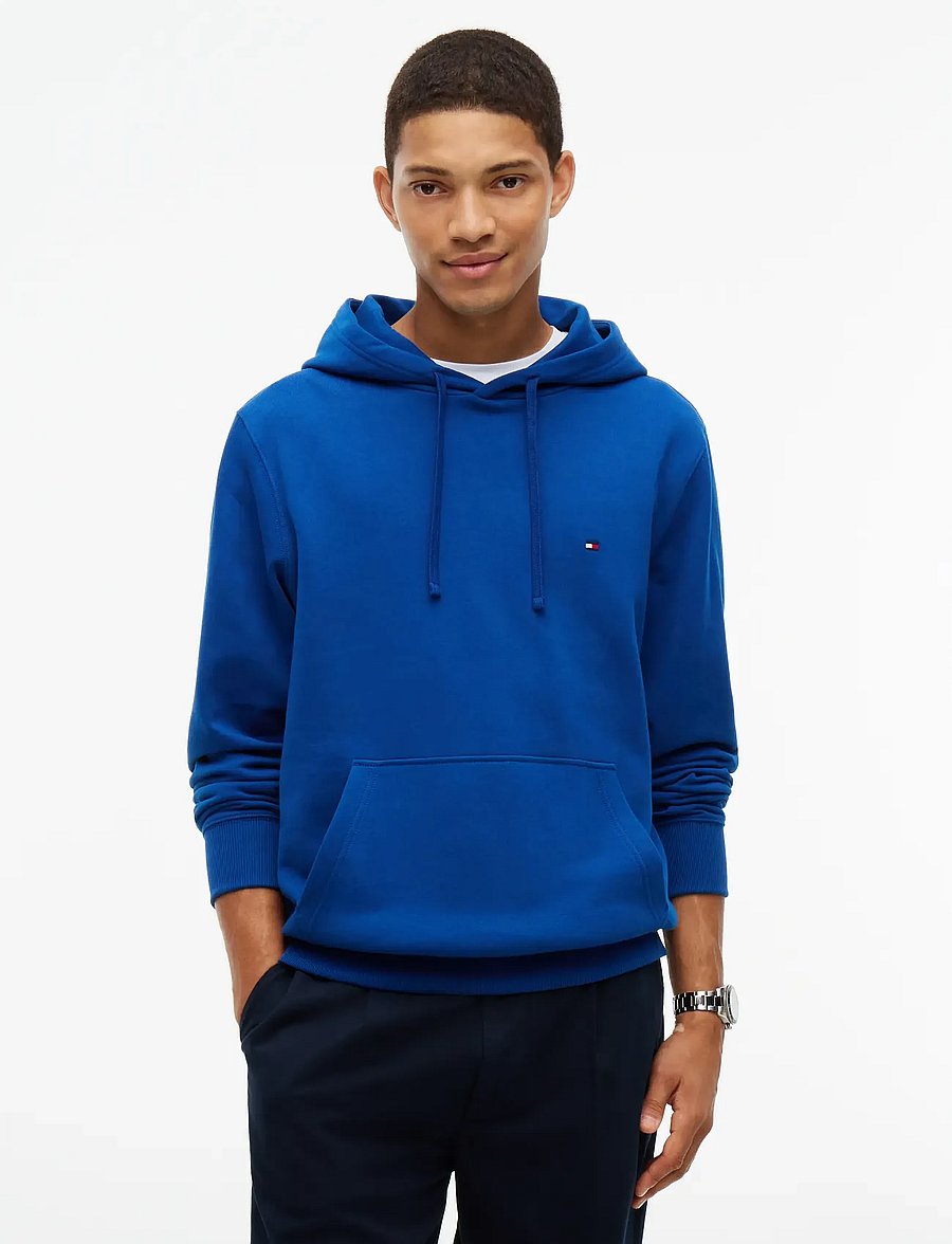 Tommy Hilfiger - ESSENTIAL TERRY HOODY - hoodies - opulent blue - 0
