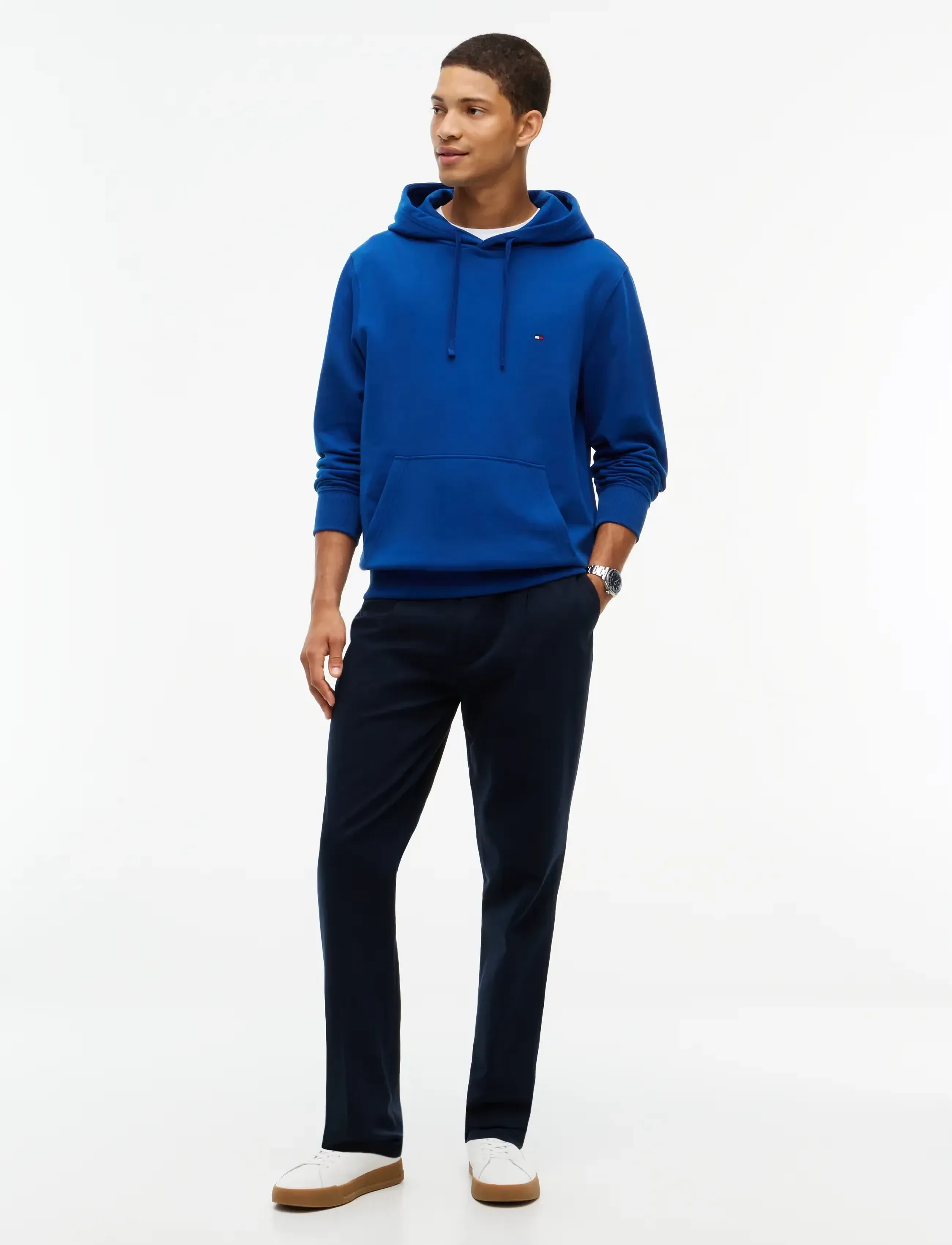 Tommy Hilfiger - ESSENTIAL TERRY HOODY - hoodies - opulent blue - 4