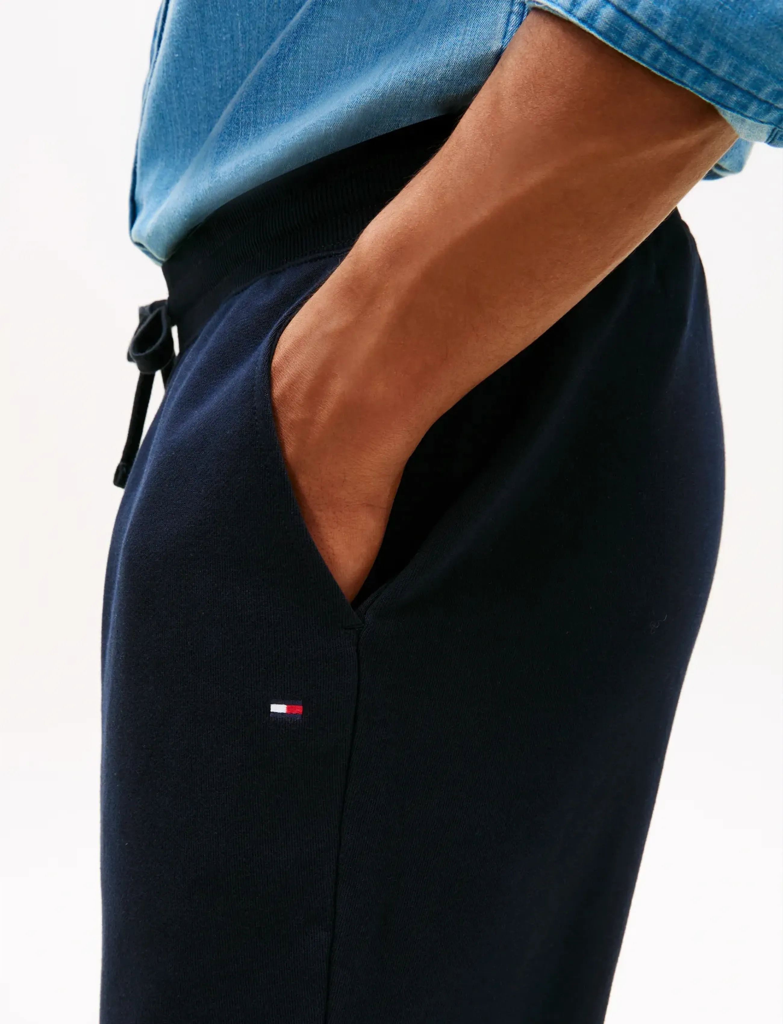 Tommy Hilfiger - ESSENTIAL TERRY SWEATPANTS - mænd - desert sky - 4