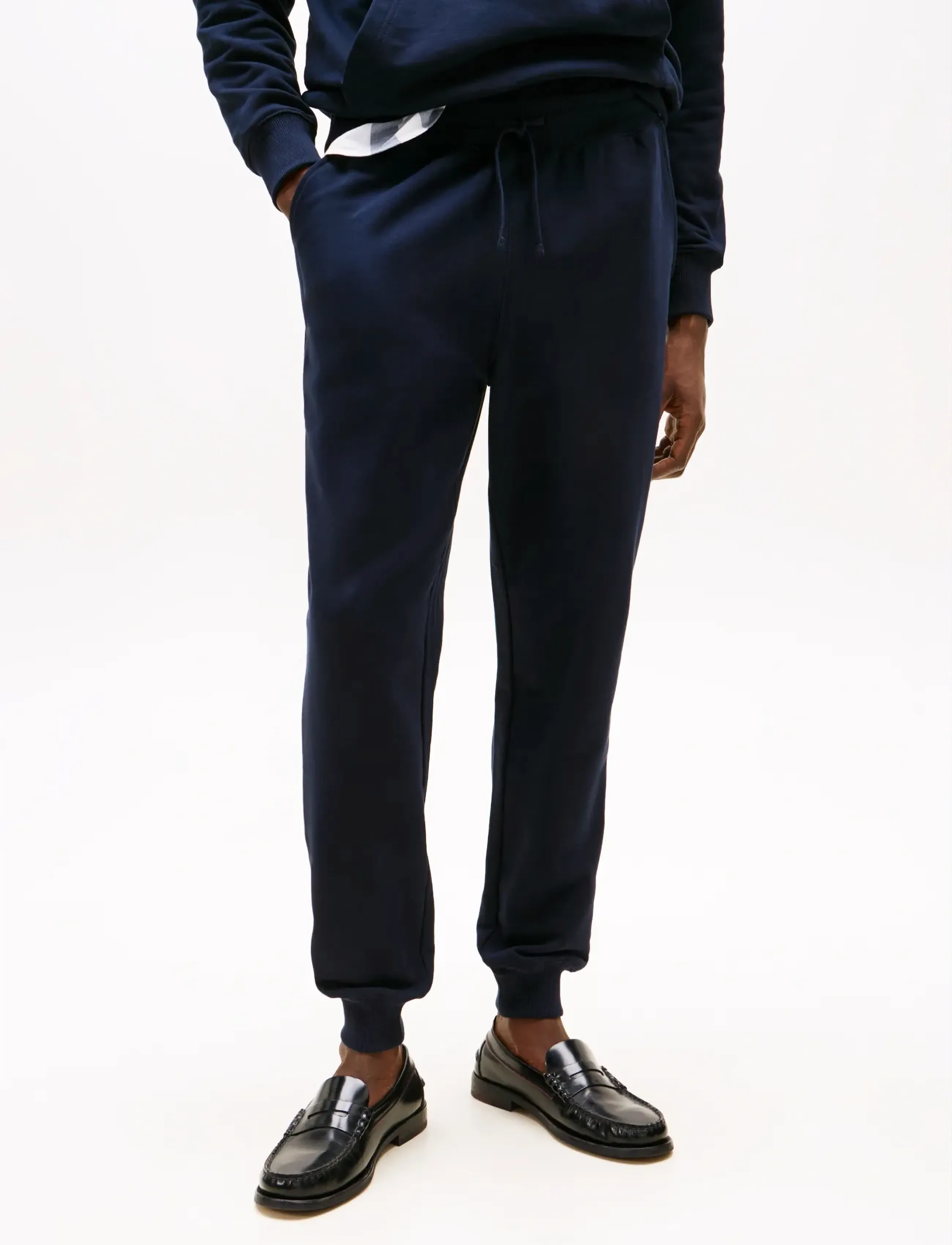 Tommy Hilfiger - ESSENTIAL TERRY SWEATPANTS - mænd - desert sky - 5