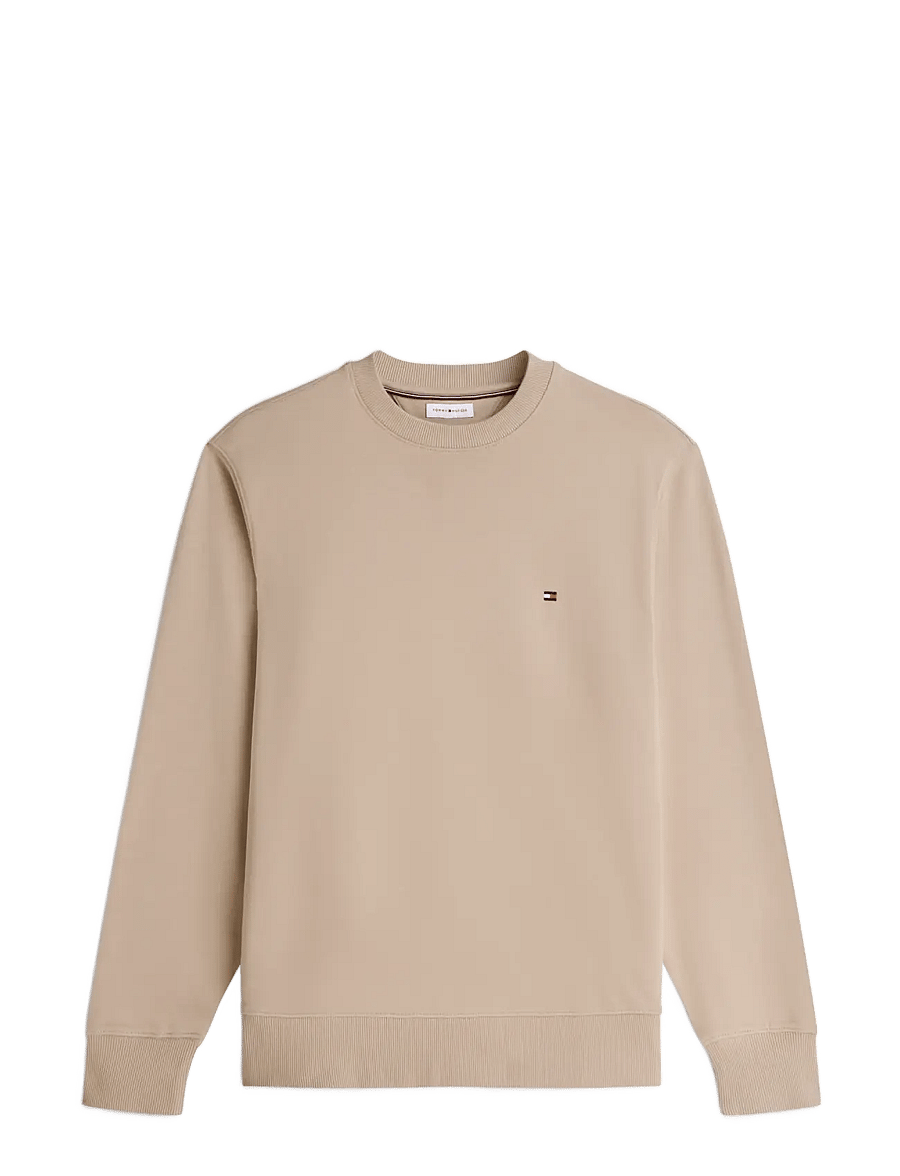 Tommy Hilfiger - ESSENTIAL TERRY CREWNECK - sweatshirts - batique khaki - 1