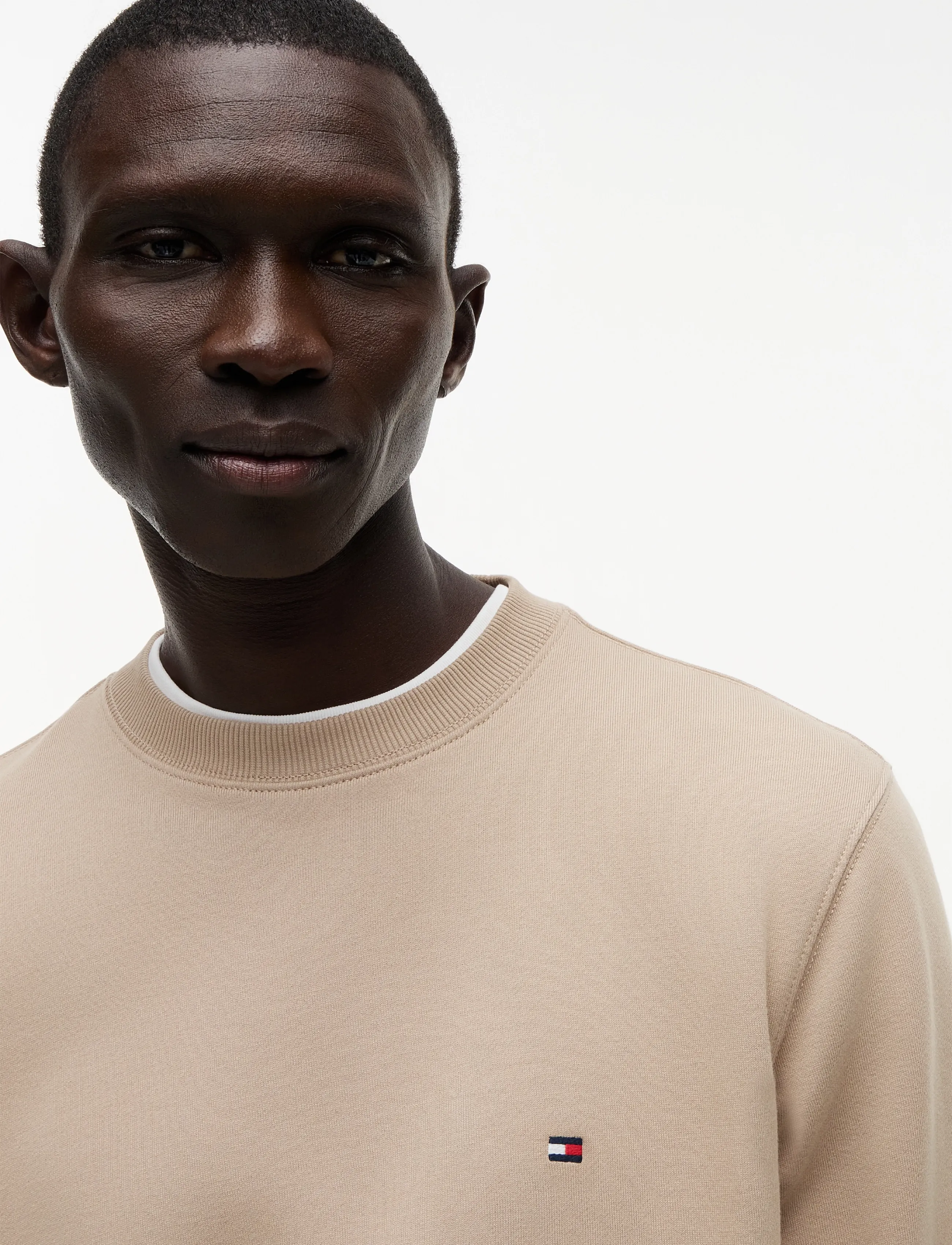 Tommy Hilfiger - ESSENTIAL TERRY CREWNECK - sweatshirts - batique khaki - 3