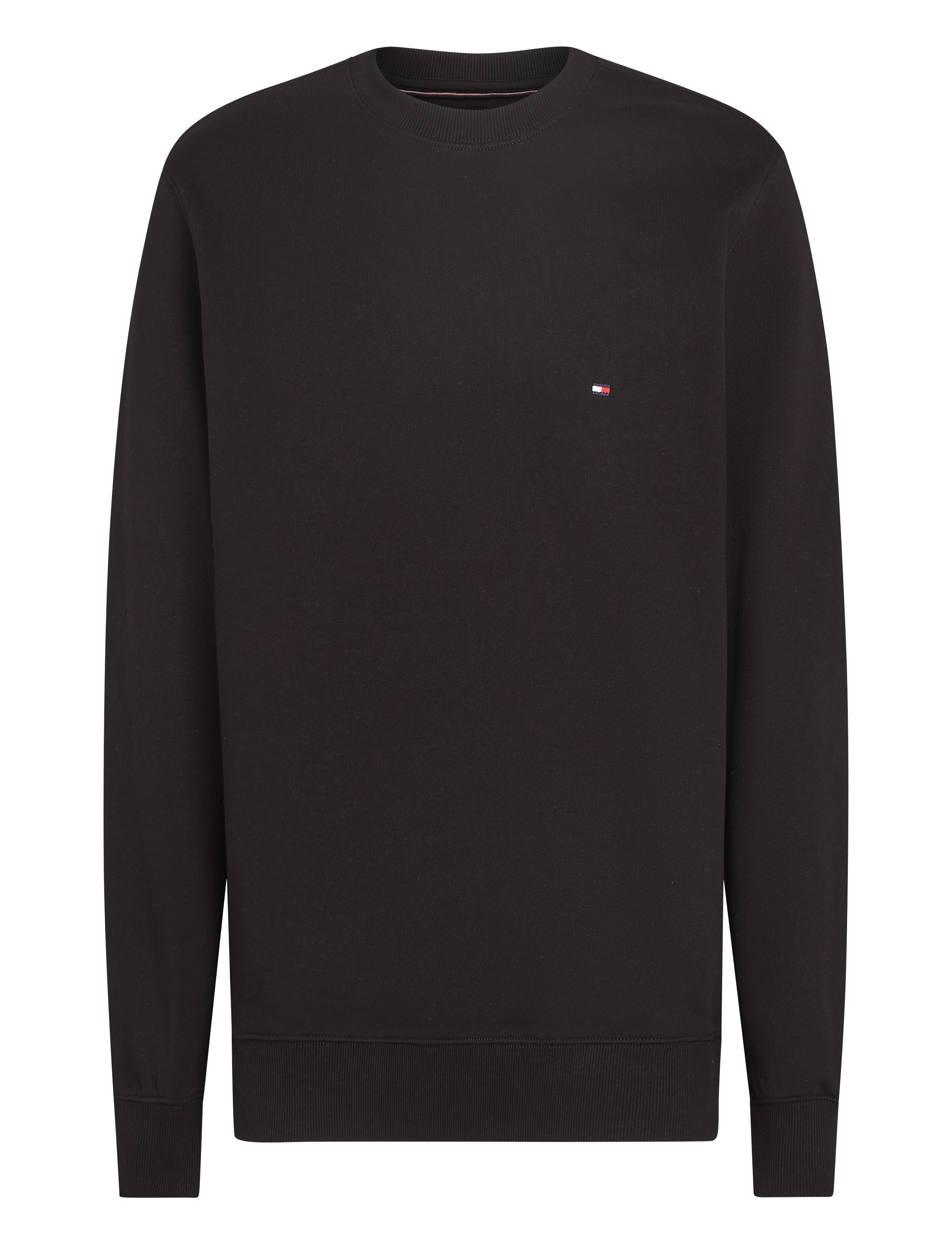 Tommy Hilfiger ESSENTIAL TERRY CREWNECK - Sweatshirts & hættetrøjer - BLACK / black