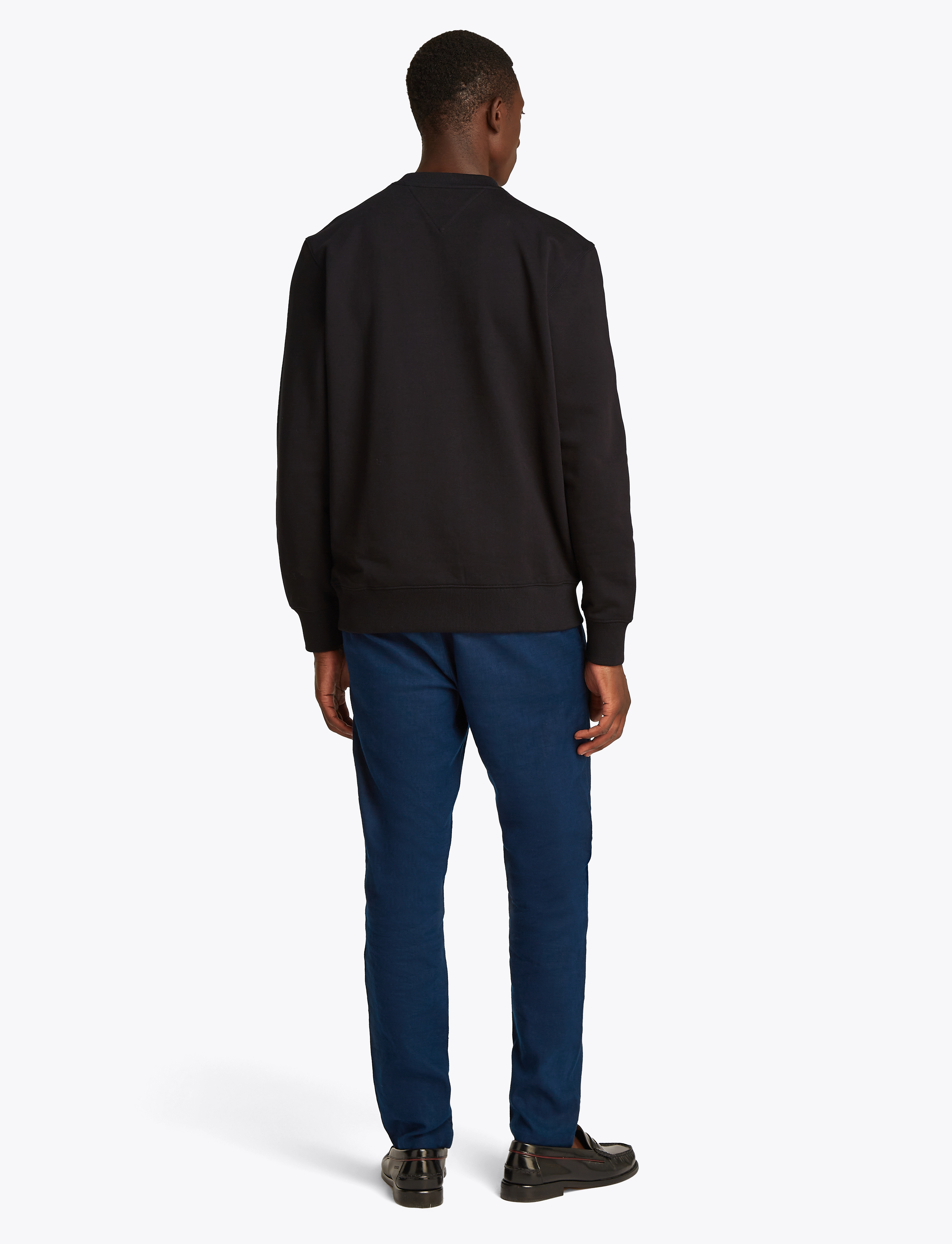 Tommy Hilfiger - ESSENTIAL TERRY CREWNECK - sweatshirts - black - 2