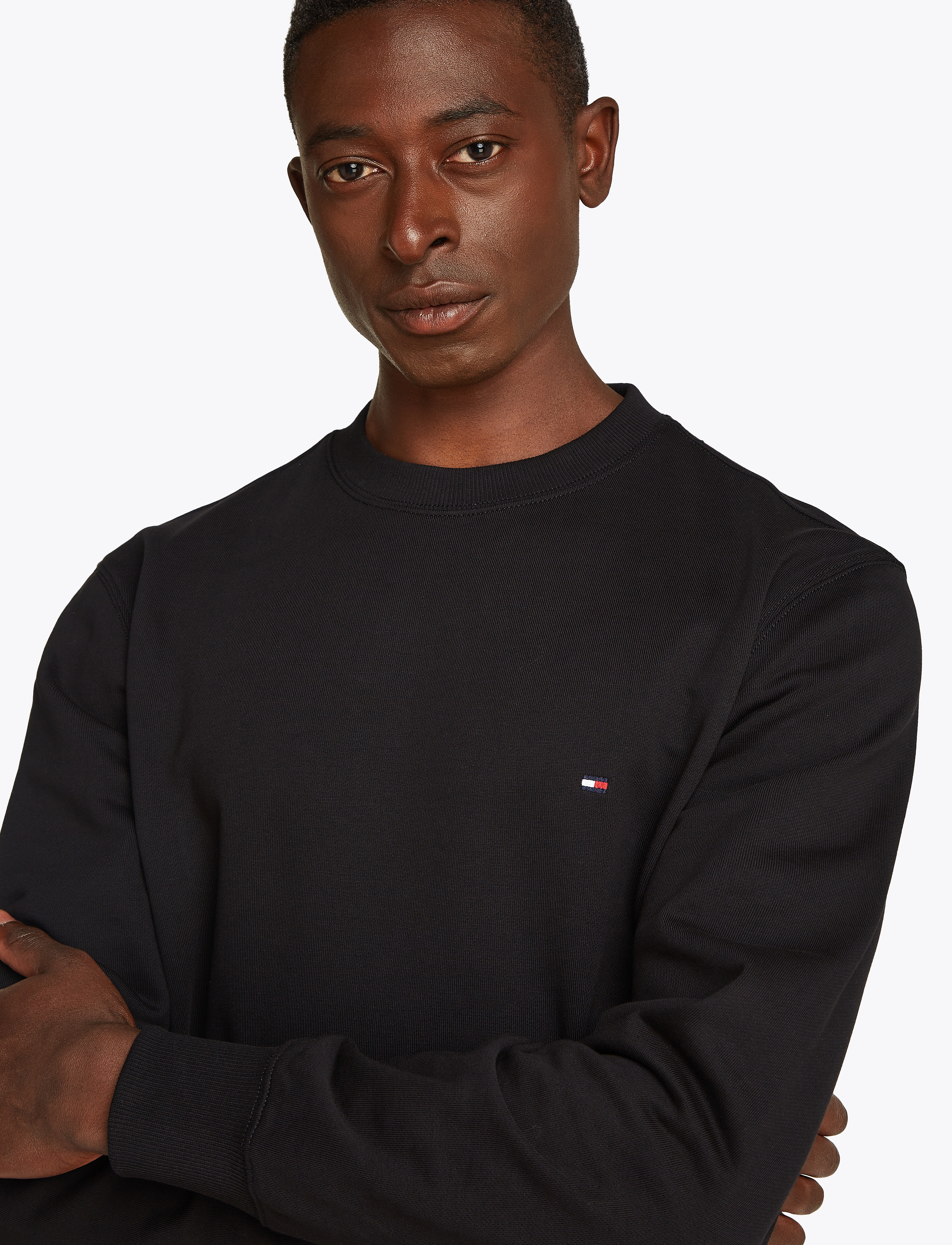 Tommy Hilfiger - ESSENTIAL TERRY CREWNECK - sweatshirts - black - 3
