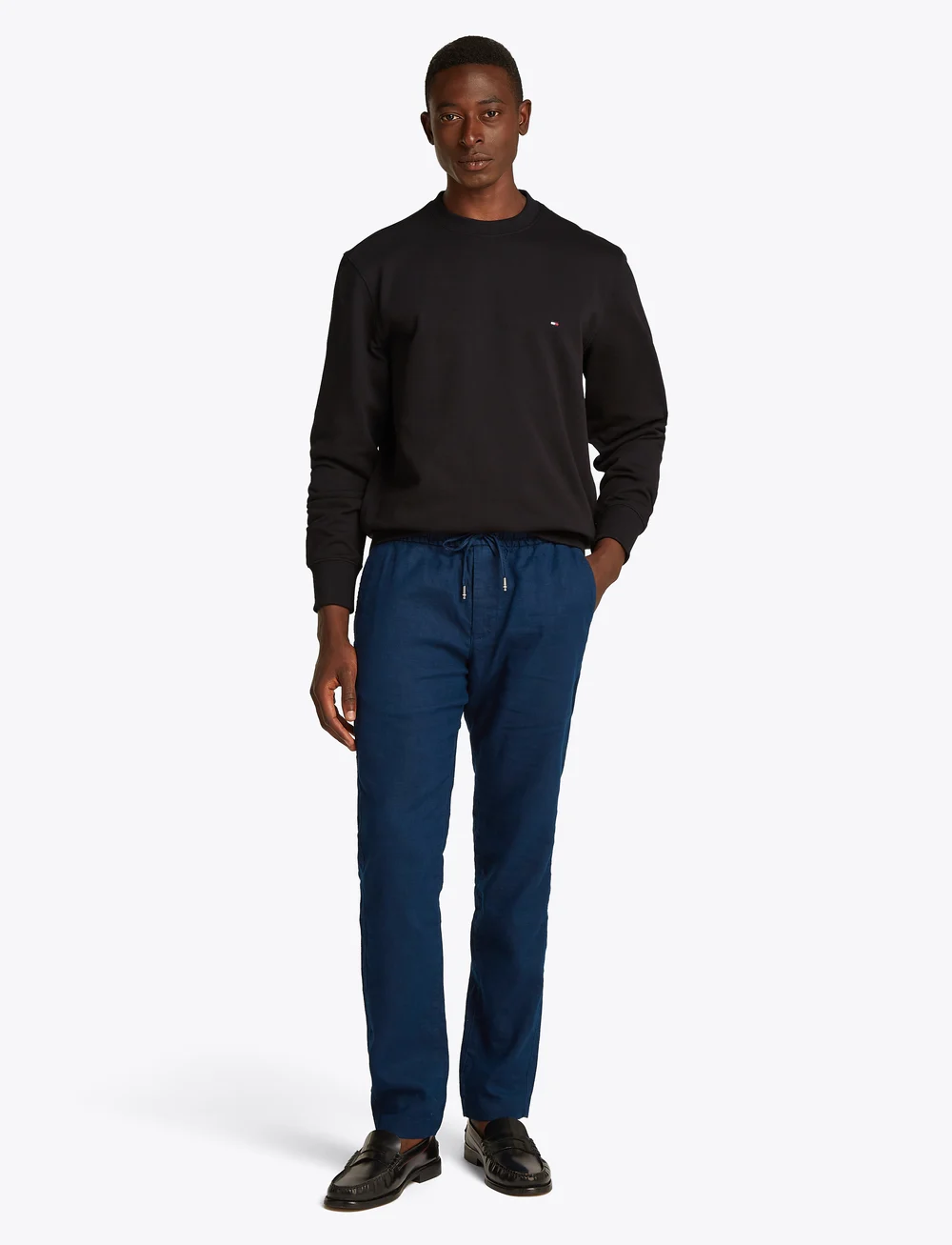 Tommy Hilfiger - ESSENTIAL TERRY CREWNECK - osta olukorra järgi - black - 4