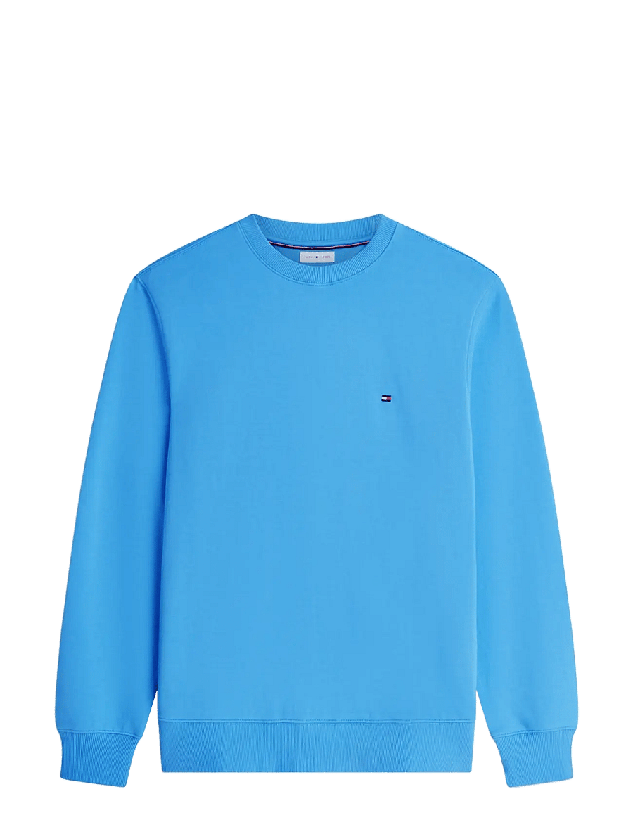 Tommy Hilfiger - ESSENTIAL TERRY CREWNECK - sweatshirts - blue spell - 1