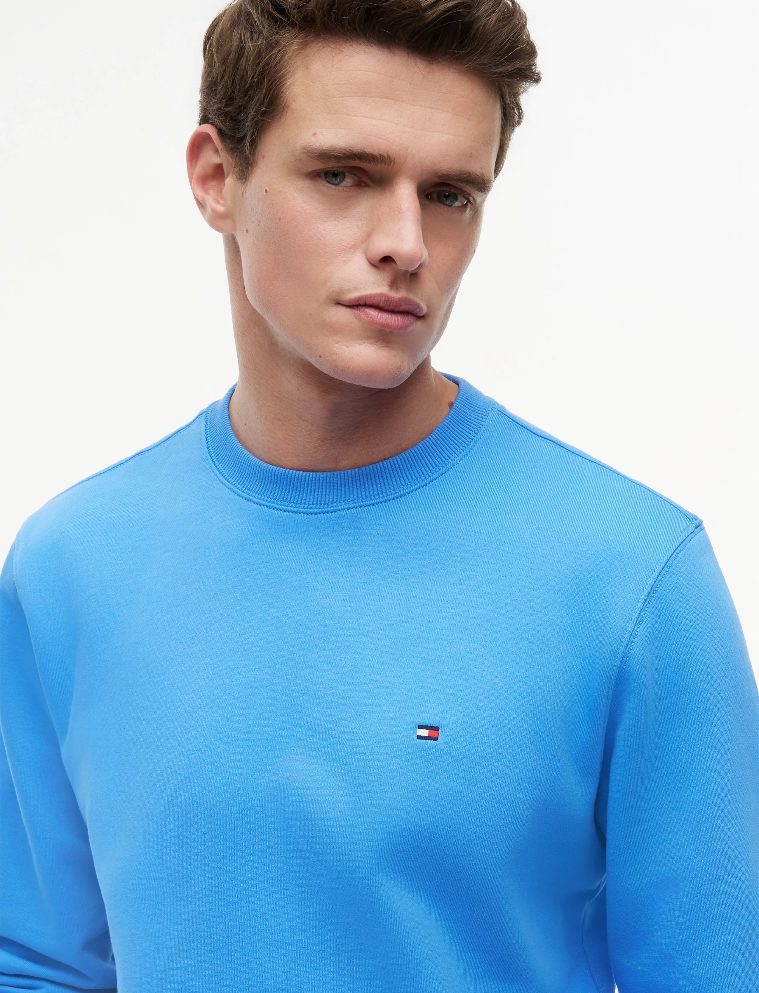 Tommy Hilfiger - ESSENTIAL TERRY CREWNECK - sweatshirts - blue spell - 3