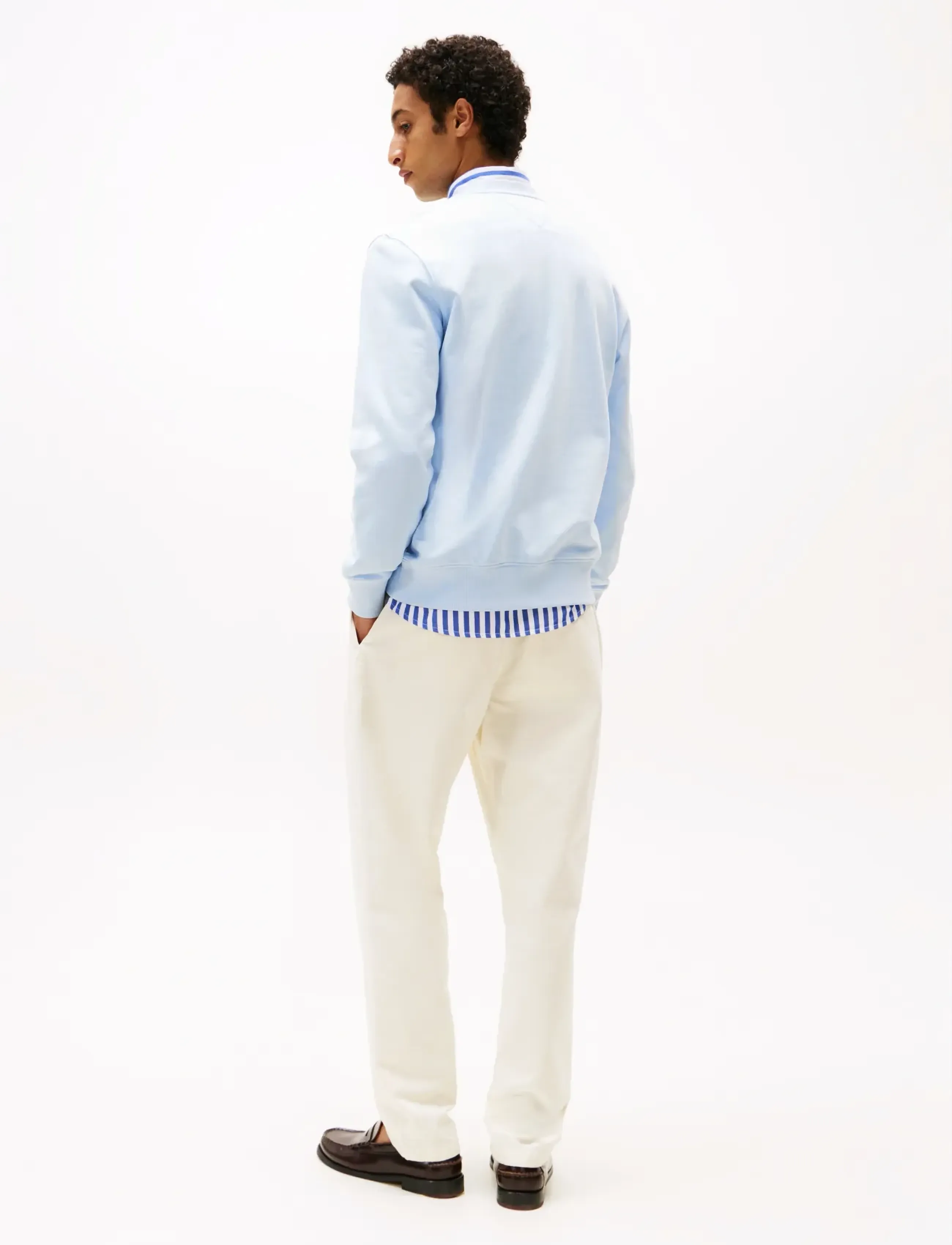 Tommy Hilfiger - ESSENTIAL TERRY CREWNECK - urlaubsfavoriten - breezy blue - 3