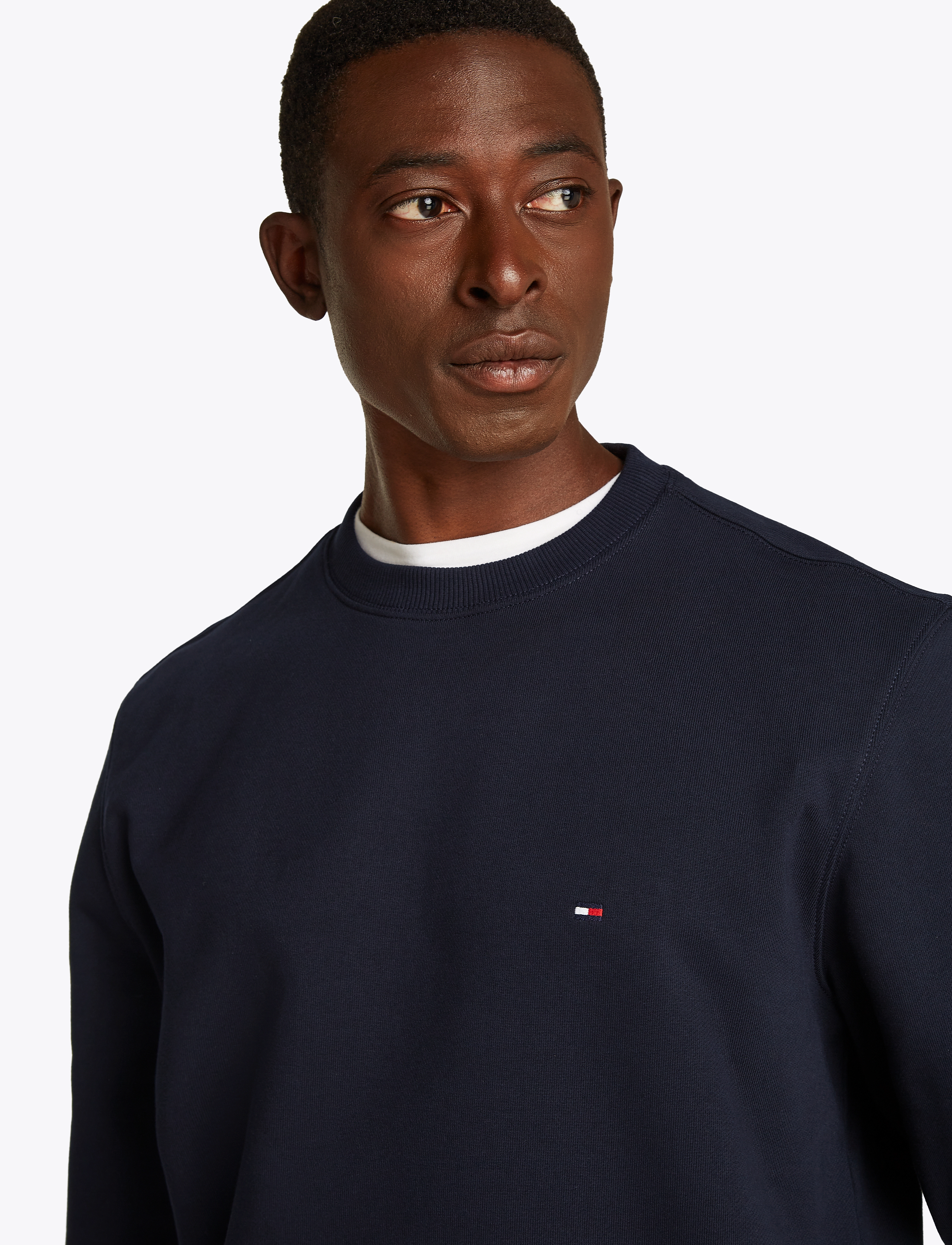 Tommy Hilfiger - ESSENTIAL TERRY CREWNECK - sweatshirts - desert sky - 4