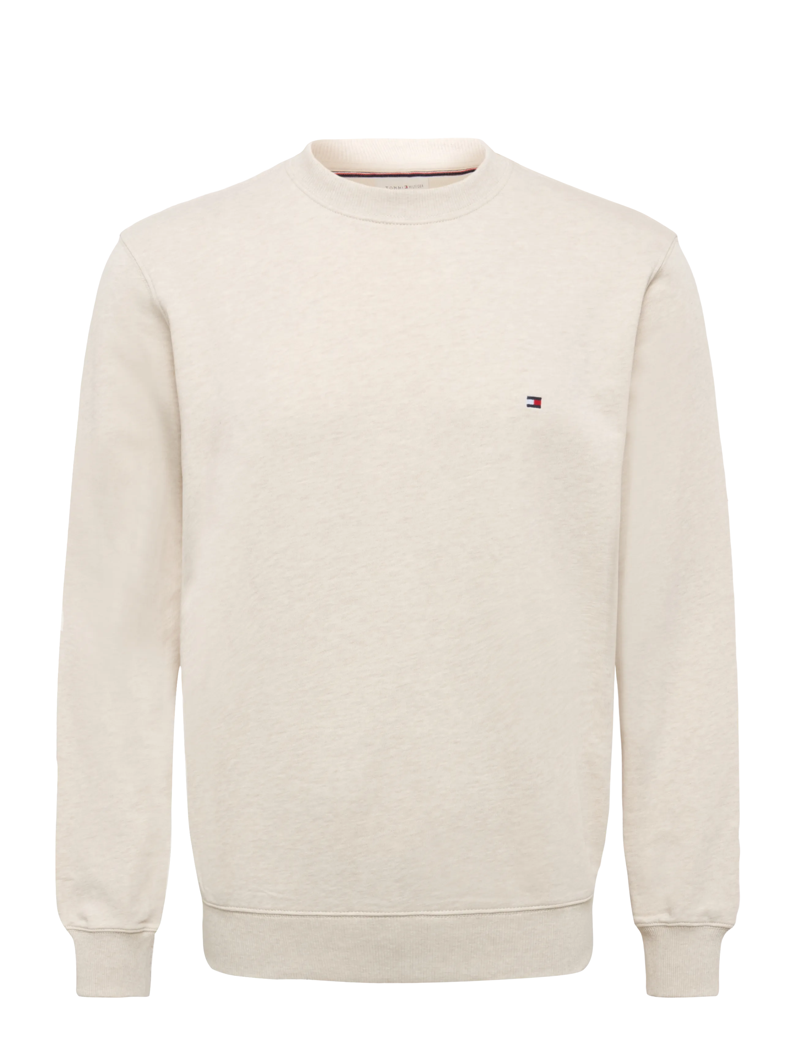 Tommy Hilfiger - ESSENTIAL TERRY CREWNECK - sweatshirts - heathered oatmilk - 1