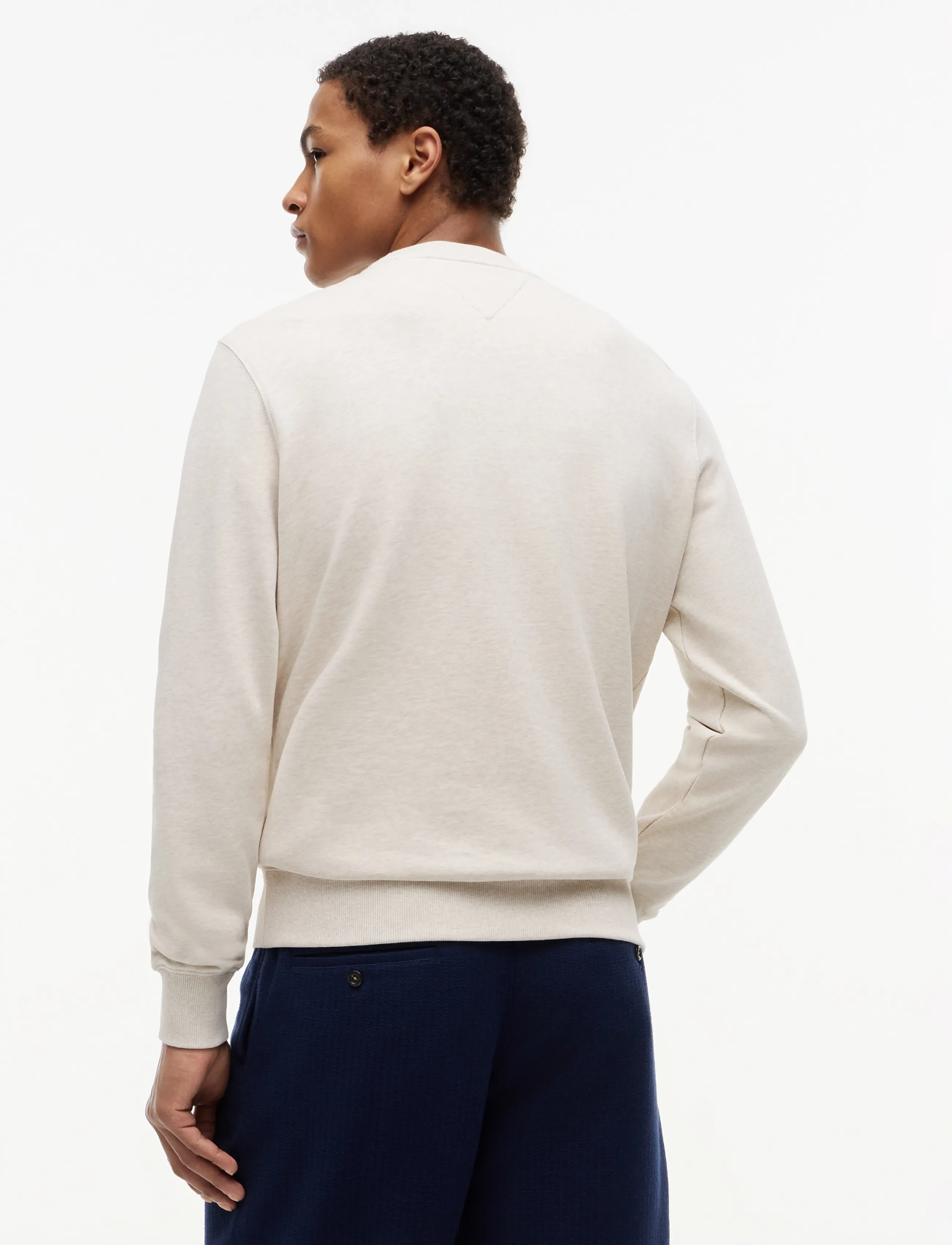 Tommy Hilfiger - ESSENTIAL TERRY CREWNECK - sweatshirts - heathered oatmilk - 3