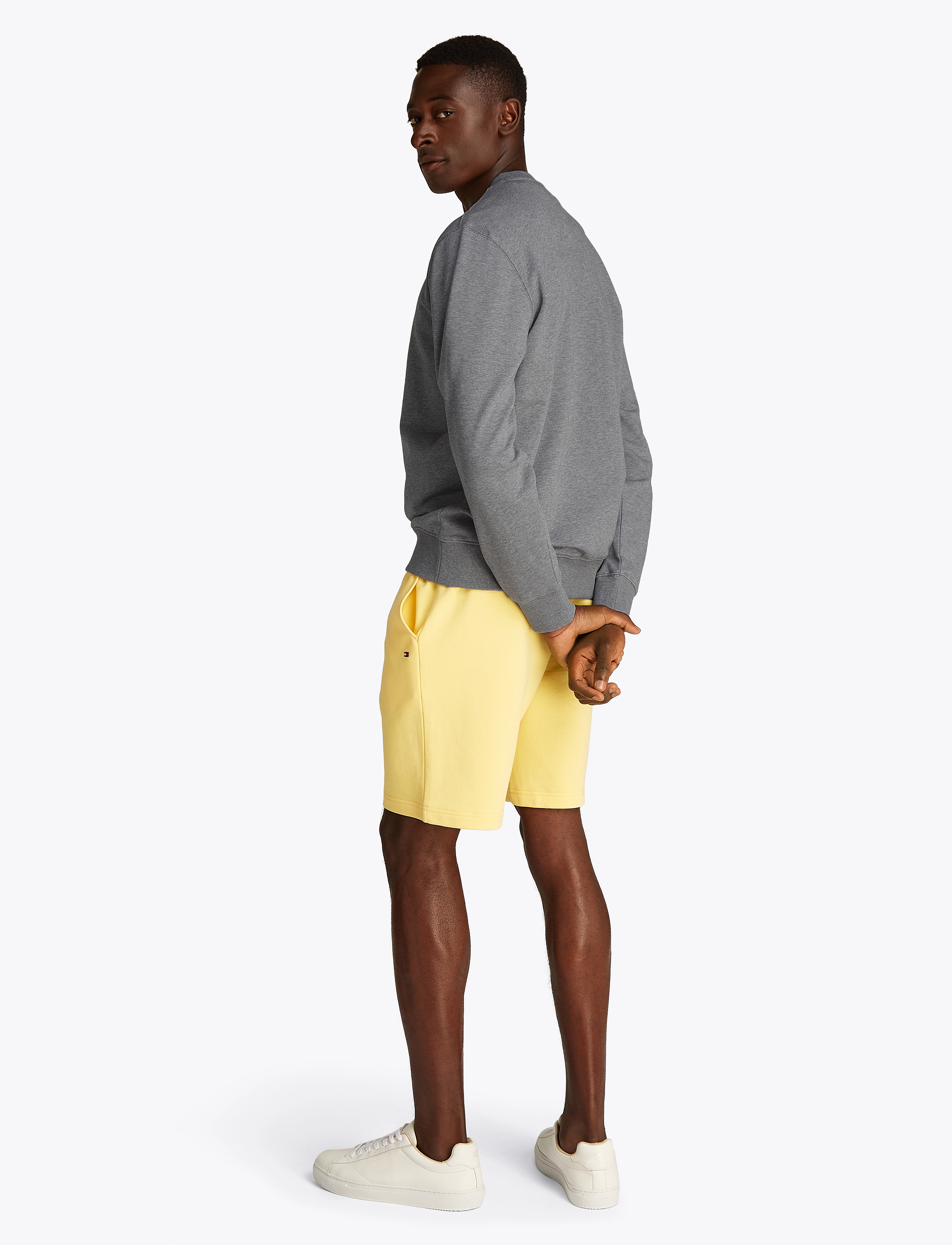 Tommy Hilfiger - ESSENTIAL TERRY CREWNECK - vacation essentials - medium grey heather - 2