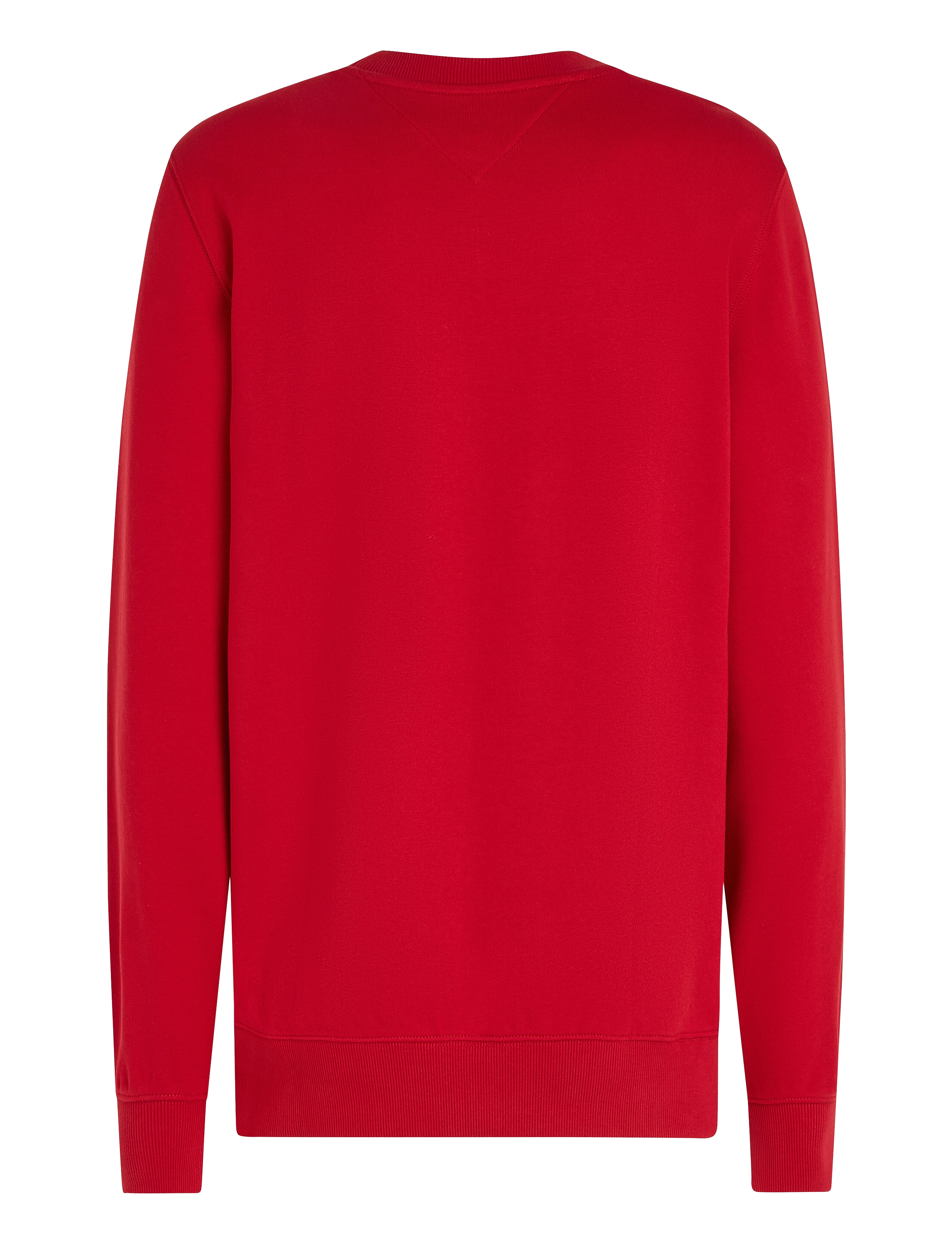 Tommy Hilfiger - ESSENTIAL TERRY CREWNECK - feriefavoritter - medium red - 2