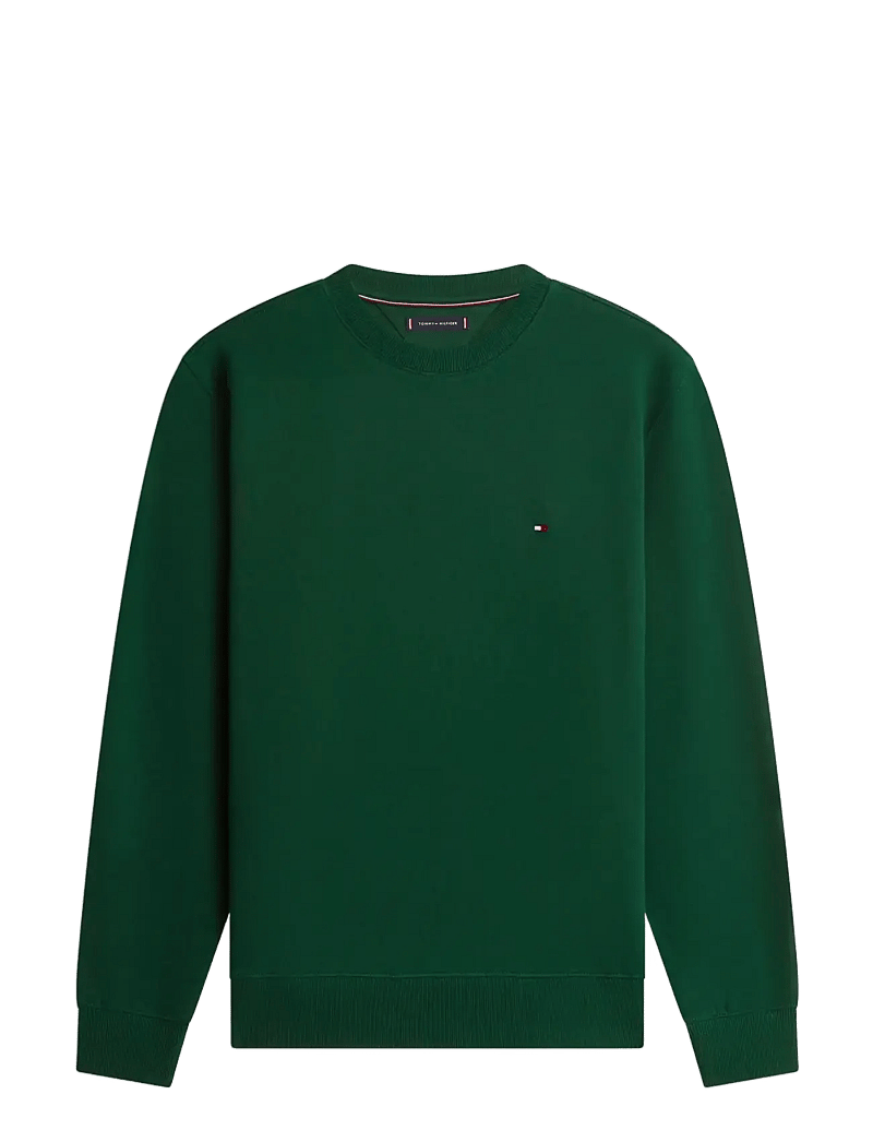 Tommy Hilfiger - ESSENTIAL TERRY CREWNECK - prekės kiekvienai progai - nocturnal green - 1