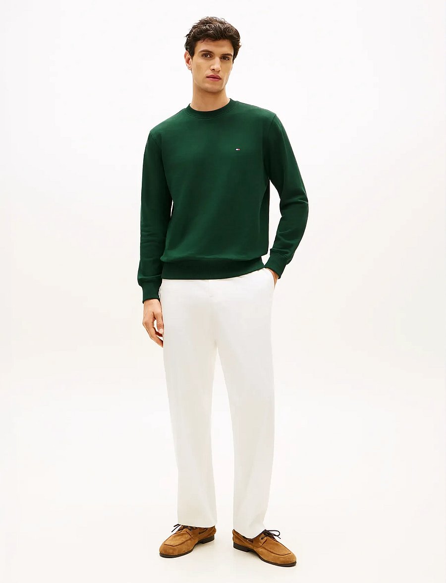 Tommy Hilfiger - ESSENTIAL TERRY CREWNECK - sweats - nocturnal green - 3