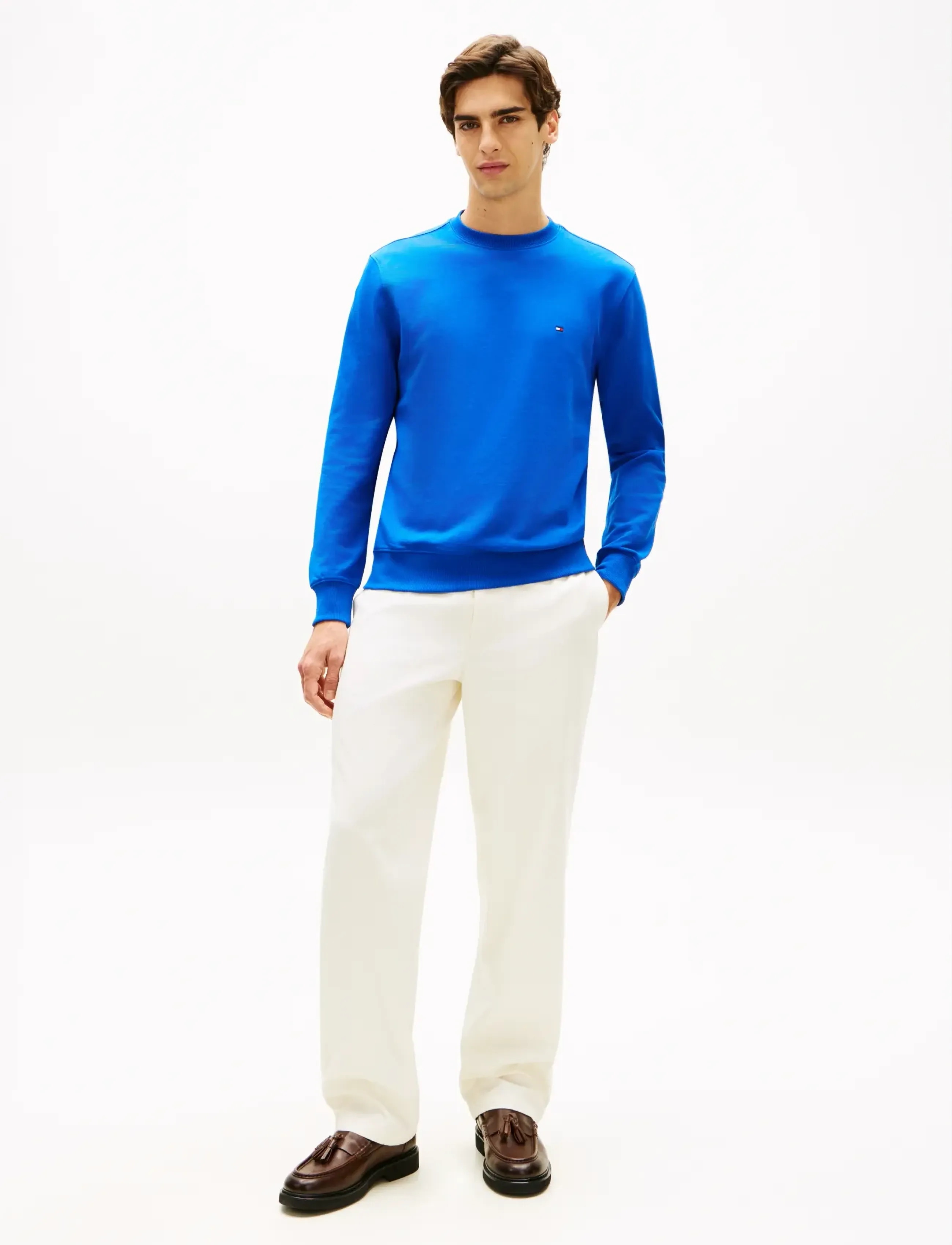 Tommy Hilfiger - ESSENTIAL TERRY CREWNECK - dressipluusid - regal blue - 3