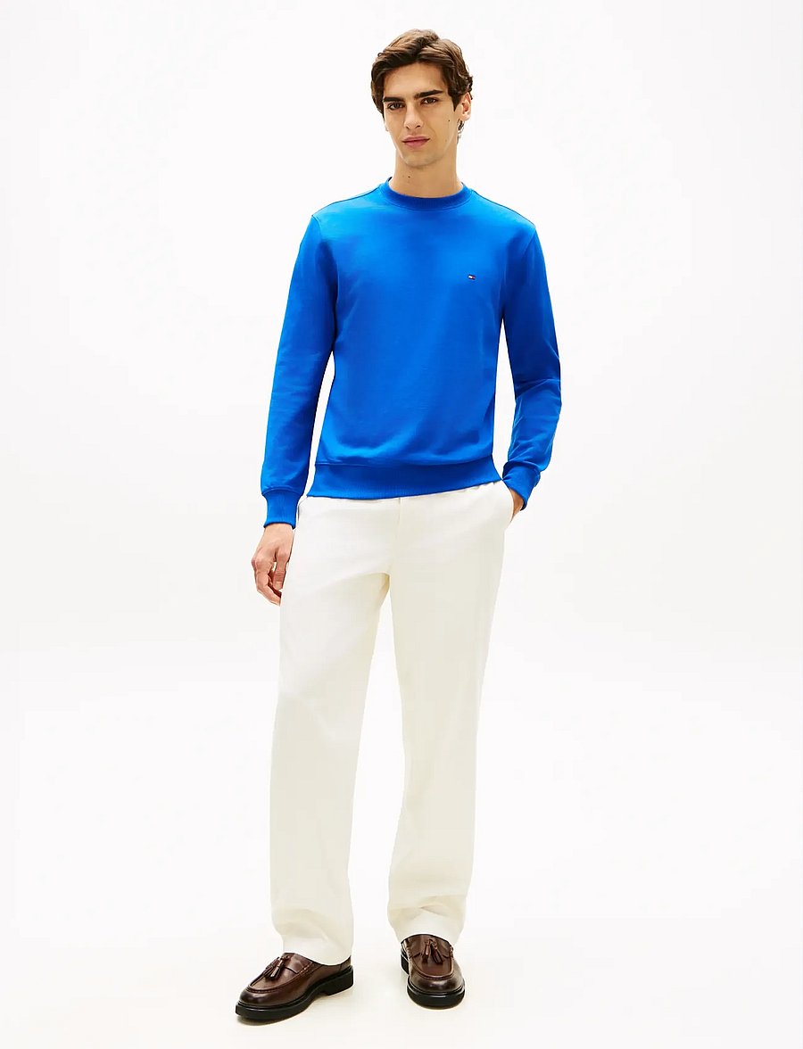 Tommy Hilfiger - ESSENTIAL TERRY CREWNECK - dressipluusid - regal blue - 3