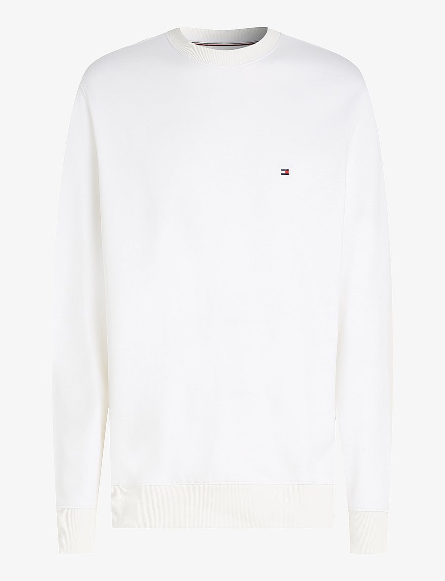 Tommy Hilfiger - ESSENTIAL TERRY CREWNECK - sweatshirts - white - 1