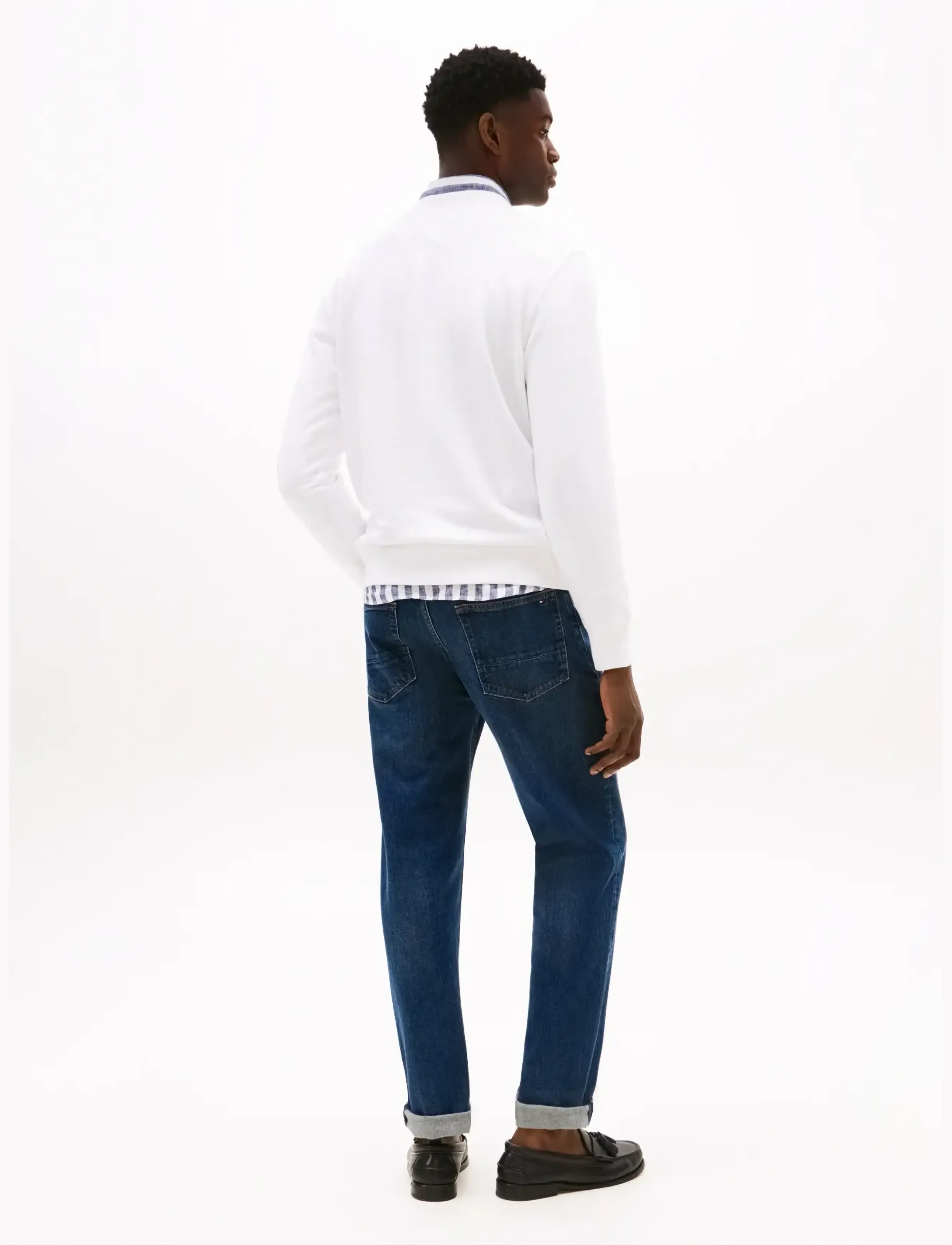 Tommy Hilfiger - ESSENTIAL TERRY CREWNECK - vacation essentials - white - 4