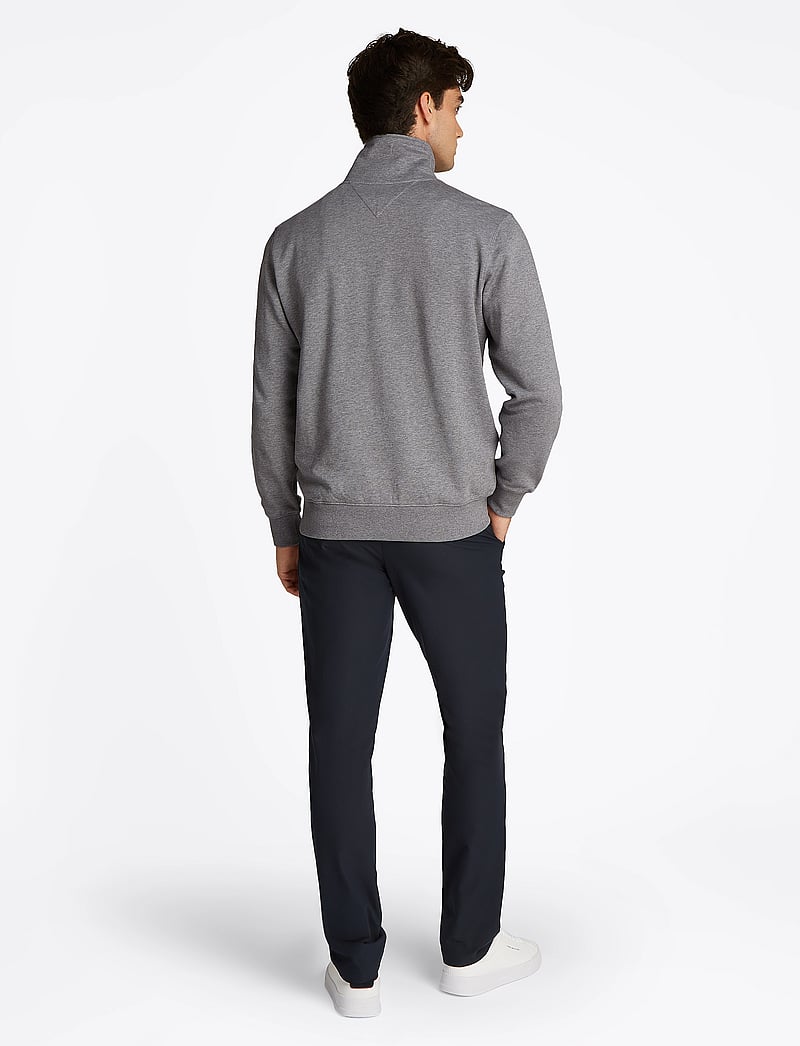 Tommy Hilfiger - ESSENTIAL TERRY 1/4 ZIP - nach anlass kaufen - medium grey heather - 3