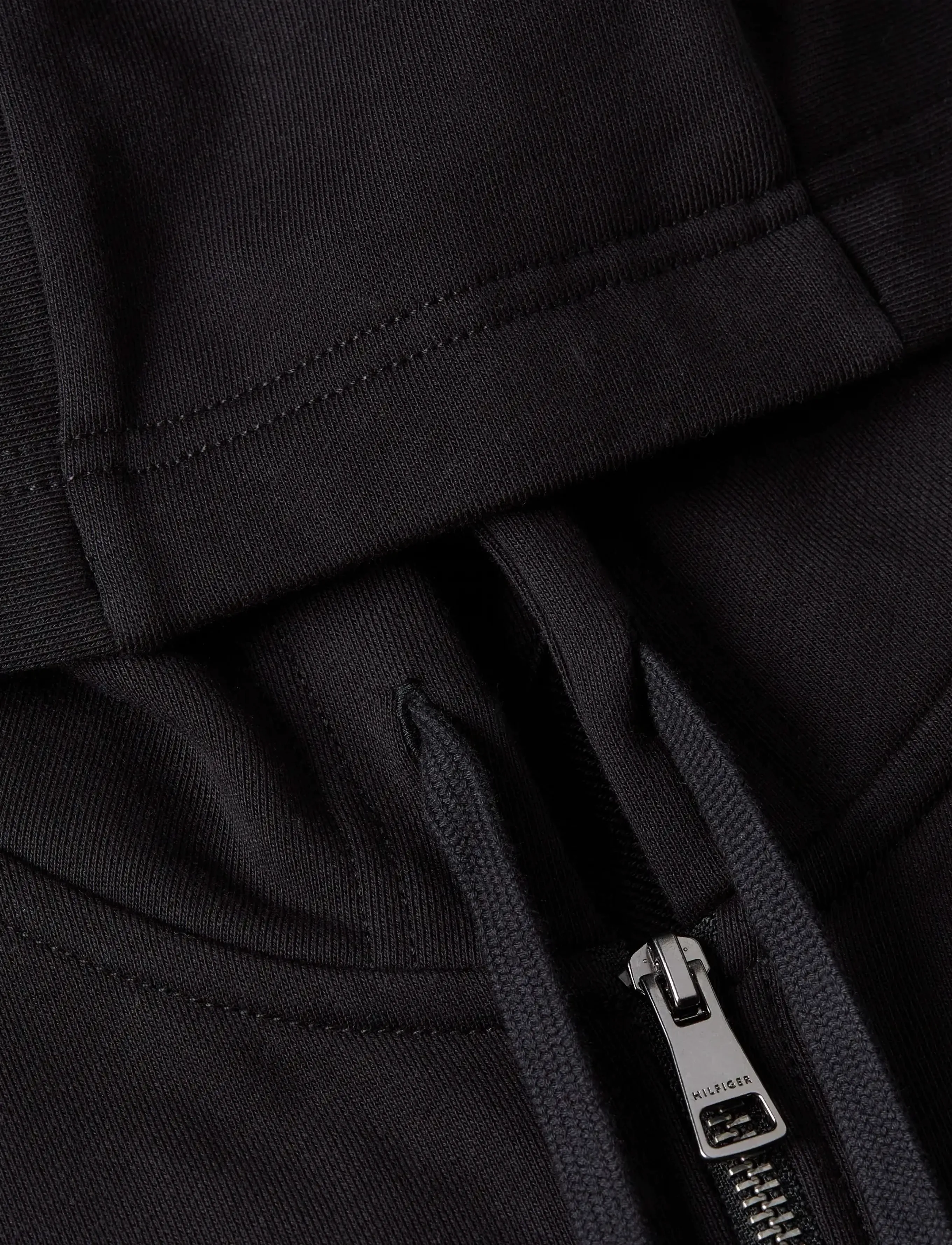 Tommy Hilfiger - ESSENTIAL TERRY ZIP THROUGH - sweatshirts - black - 2
