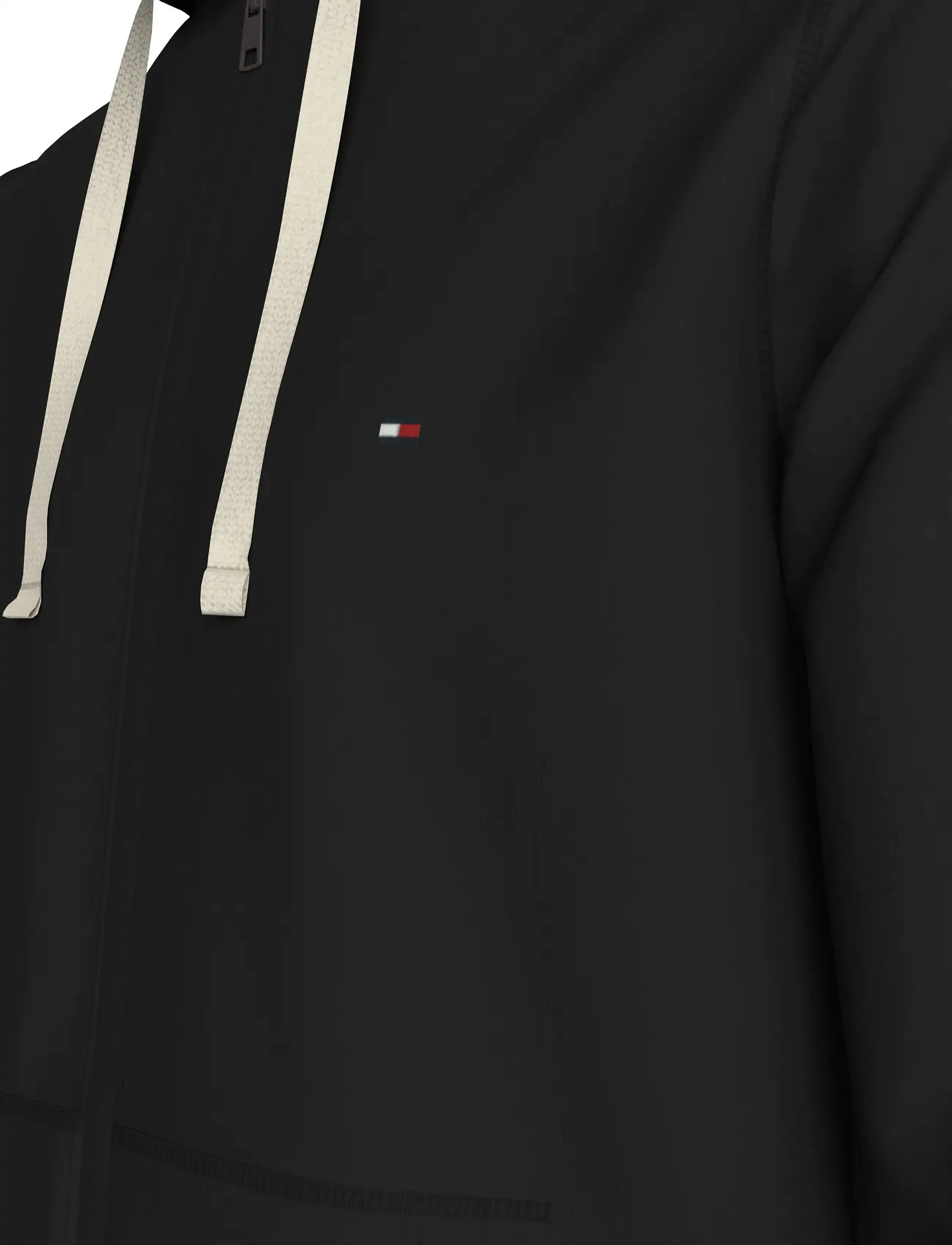 Tommy Hilfiger - ESSENTIAL TERRY ZIP THROUGH - sweatshirts - black - 4