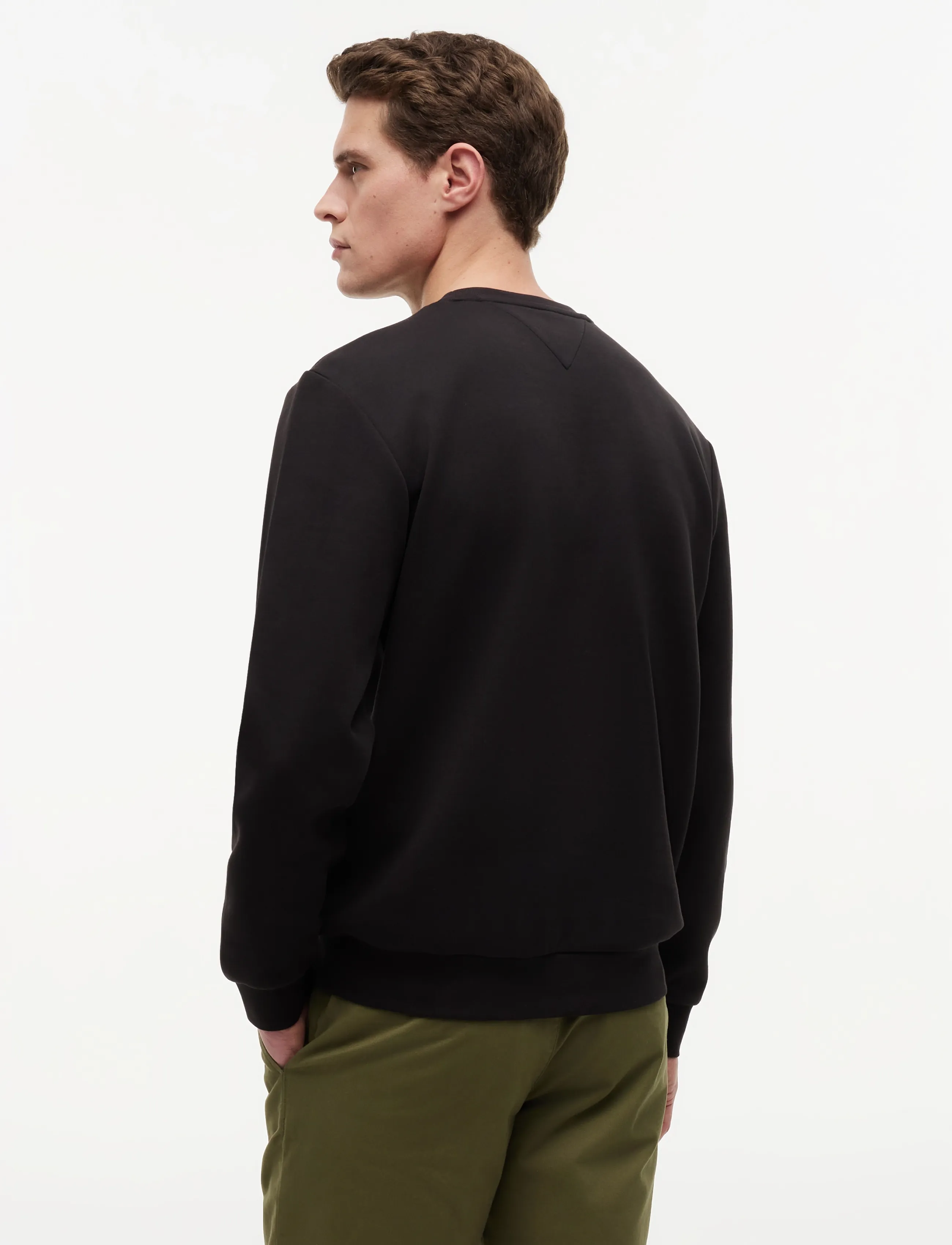 Tommy Hilfiger - ESSENTIAL INTECHNO CREWNECK - sweatshirts - black - 3