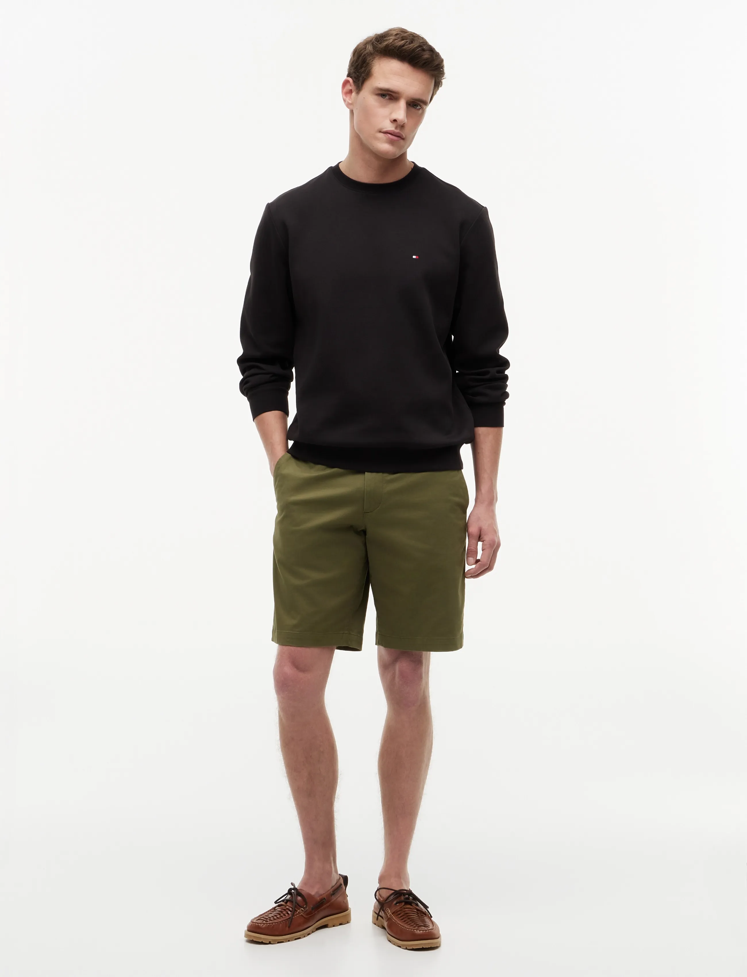 Tommy Hilfiger - ESSENTIAL INTECHNO CREWNECK - sweatshirts - black - 5