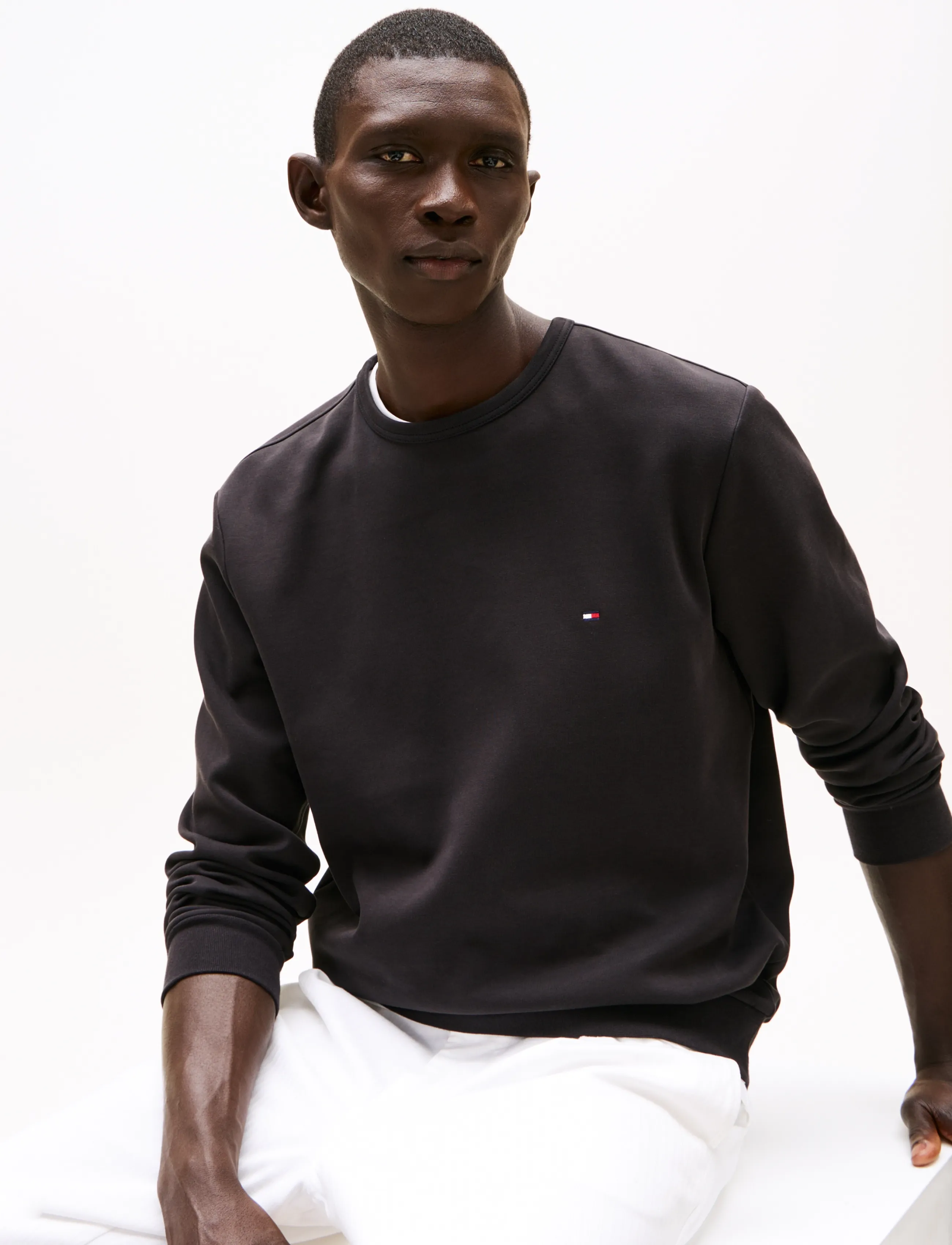 TOMMY HILFIGER Essential Intechno Crewneck sweatshirts herr – bild 5
