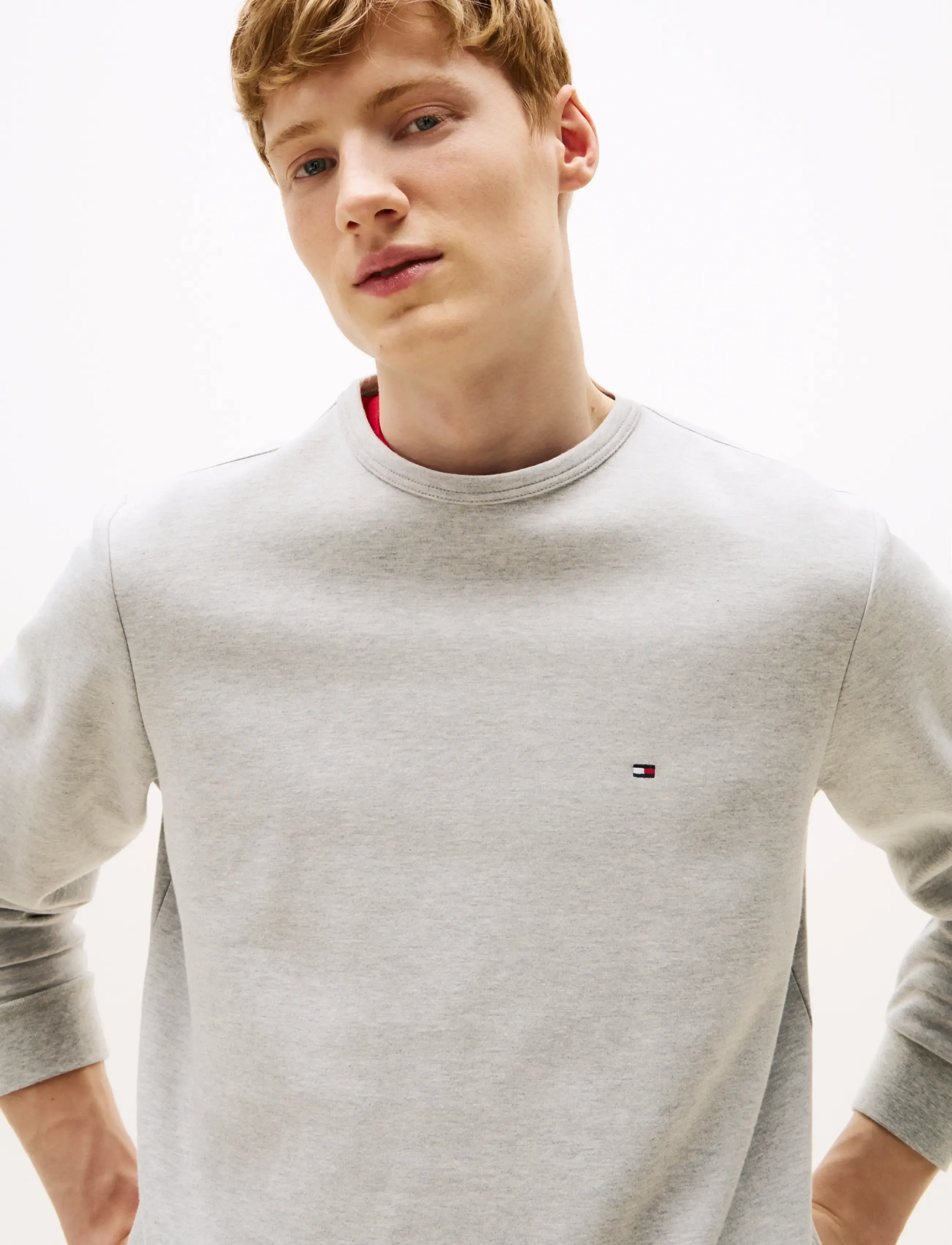 TOMMY HILFIGER Essential Intechno Crewneck sweatshirts herr – bild 5