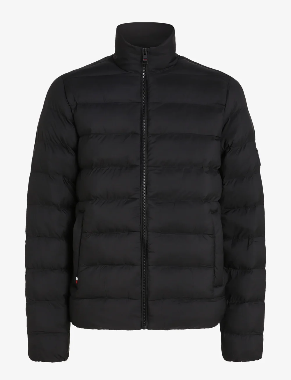 Tommy Hilfiger - MID WEIGHT STAND COLLAR JACKET - herbstjacken - black - 0