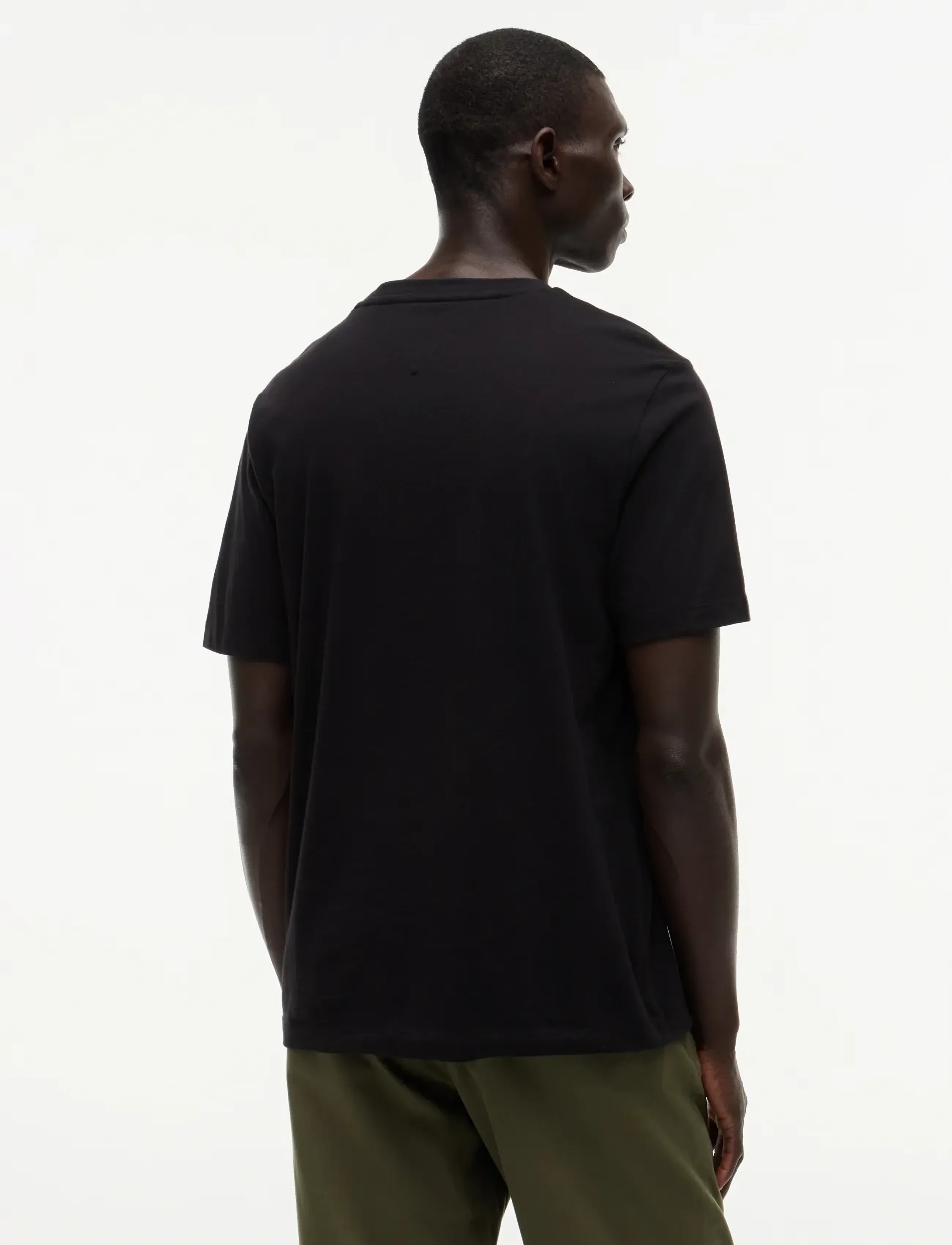 Tommy Hilfiger - ESSENTIAL REG FIT SOLID TEE - marškinėliai trumpomis rankovėmis - black - 3