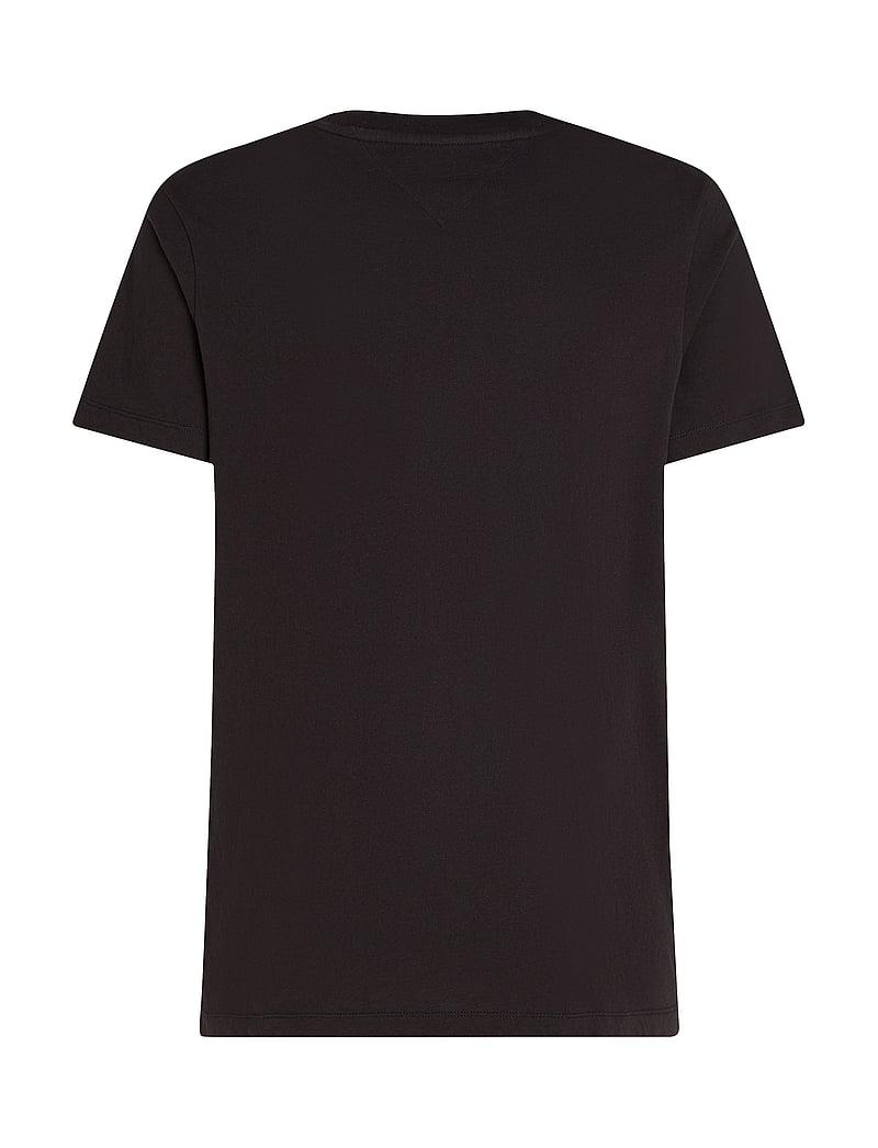 Tommy Hilfiger - ESSENTIAL REG FIT SOLID TEE - kortärmade t-shirts - black - 5