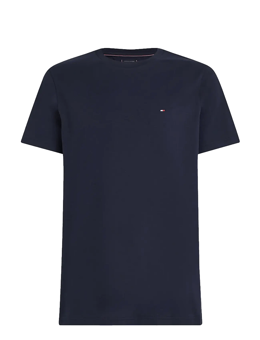 Tommy Hilfiger - ESSENTIAL REG FIT SOLID TEE - lühikeste varrukatega t-särgid - navy blue - 1