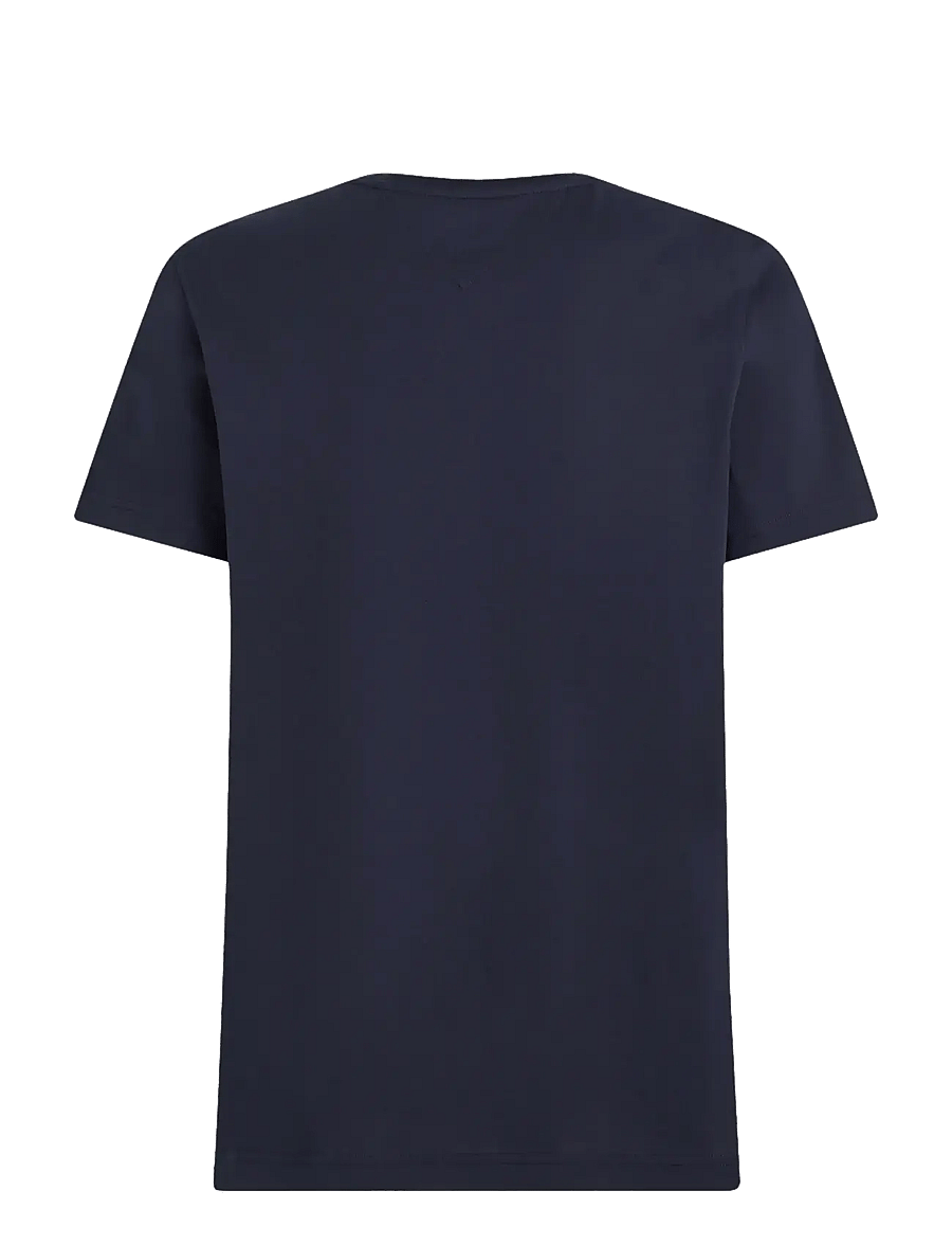 Tommy Hilfiger - ESSENTIAL REG FIT SOLID TEE - short-sleeved t-shirts - navy blue - 2