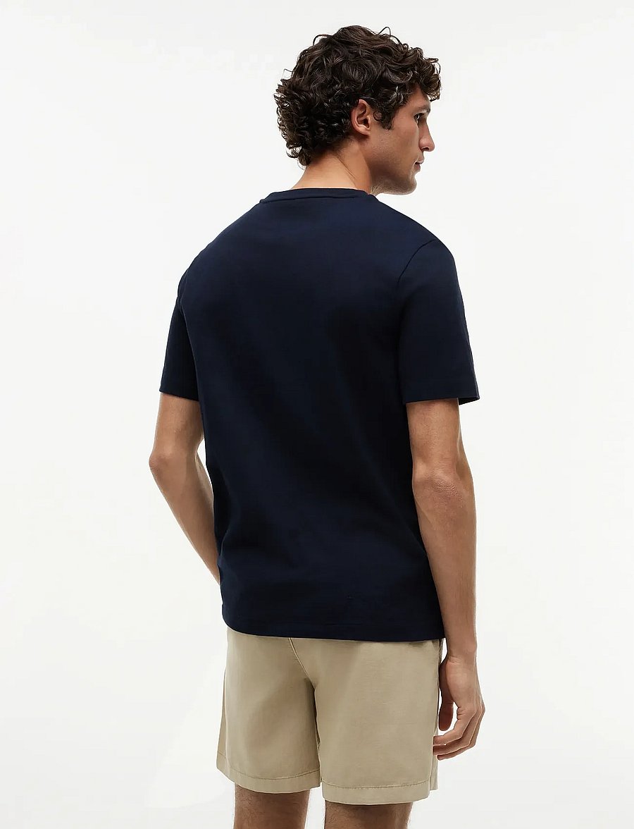 Tommy Hilfiger - ESSENTIAL REG FIT SOLID TEE - short-sleeved t-shirts - navy blue - 3