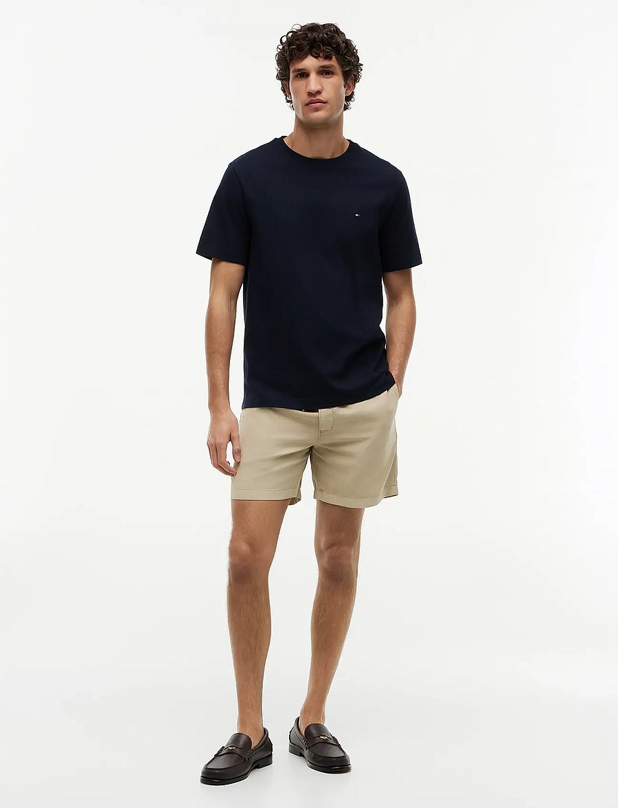Tommy Hilfiger - ESSENTIAL REG FIT SOLID TEE - lühikeste varrukatega t-särgid - navy blue - 5
