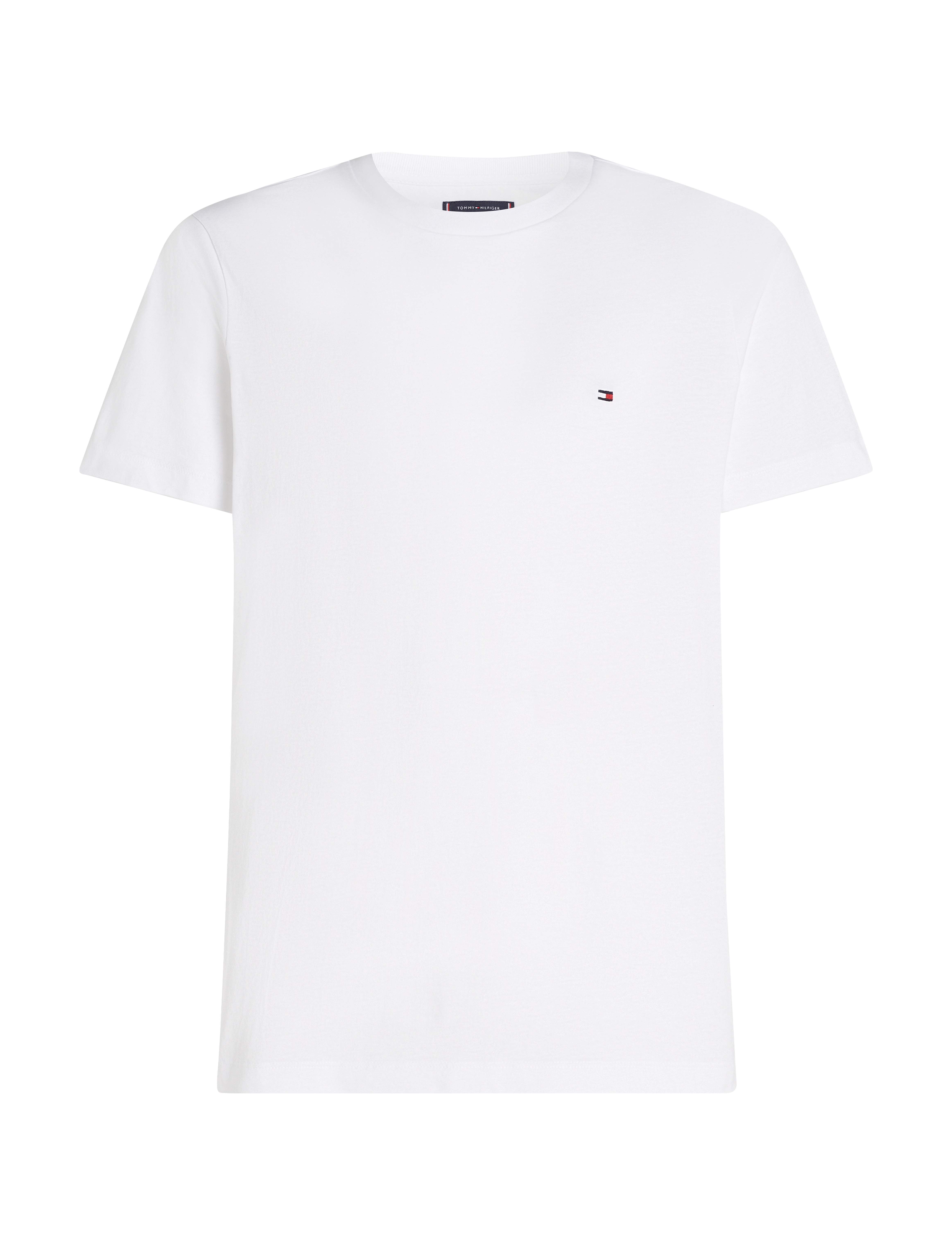 TOMMY HILFIGER Essential Reg Fit Solid Tee Weiß - L - Herren