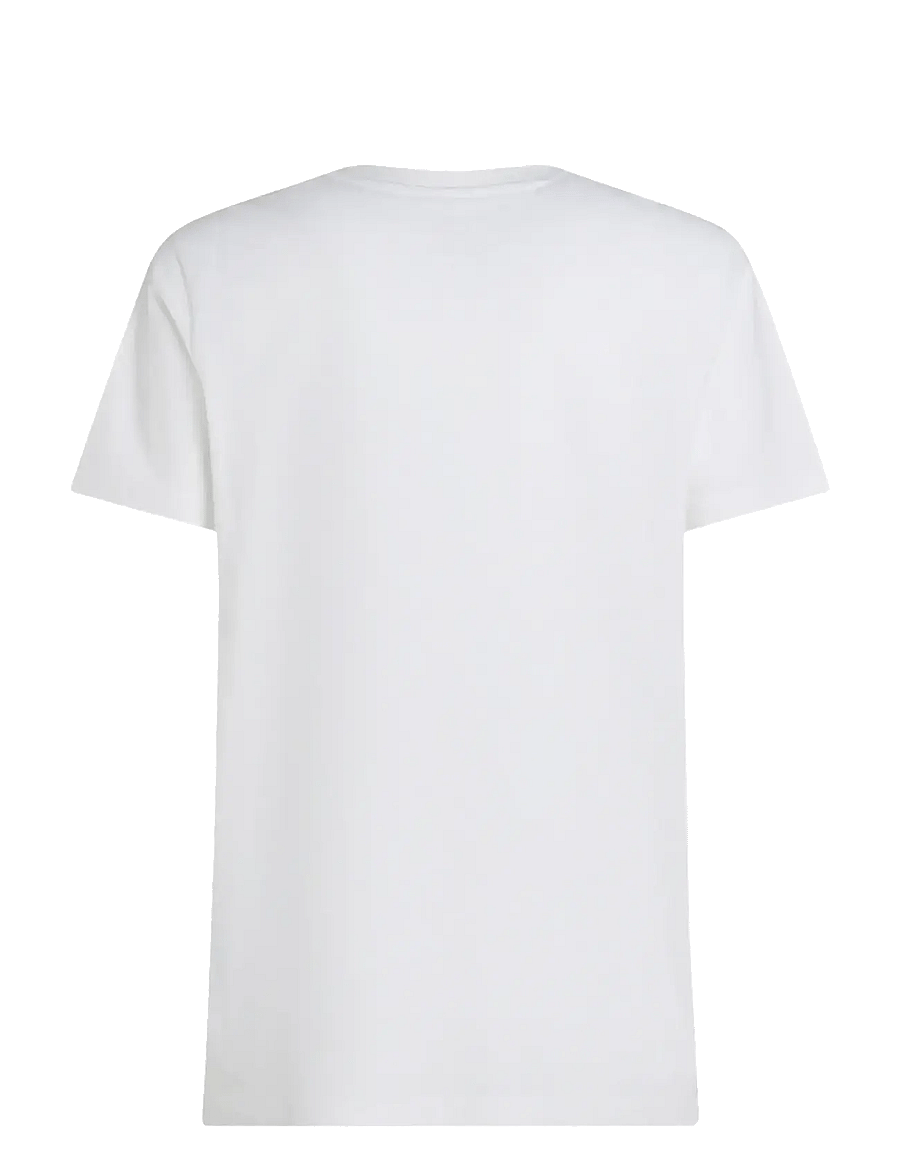 Tommy Hilfiger - ESSENTIAL REG FIT SOLID TEE - short-sleeved t-shirts - white - 2