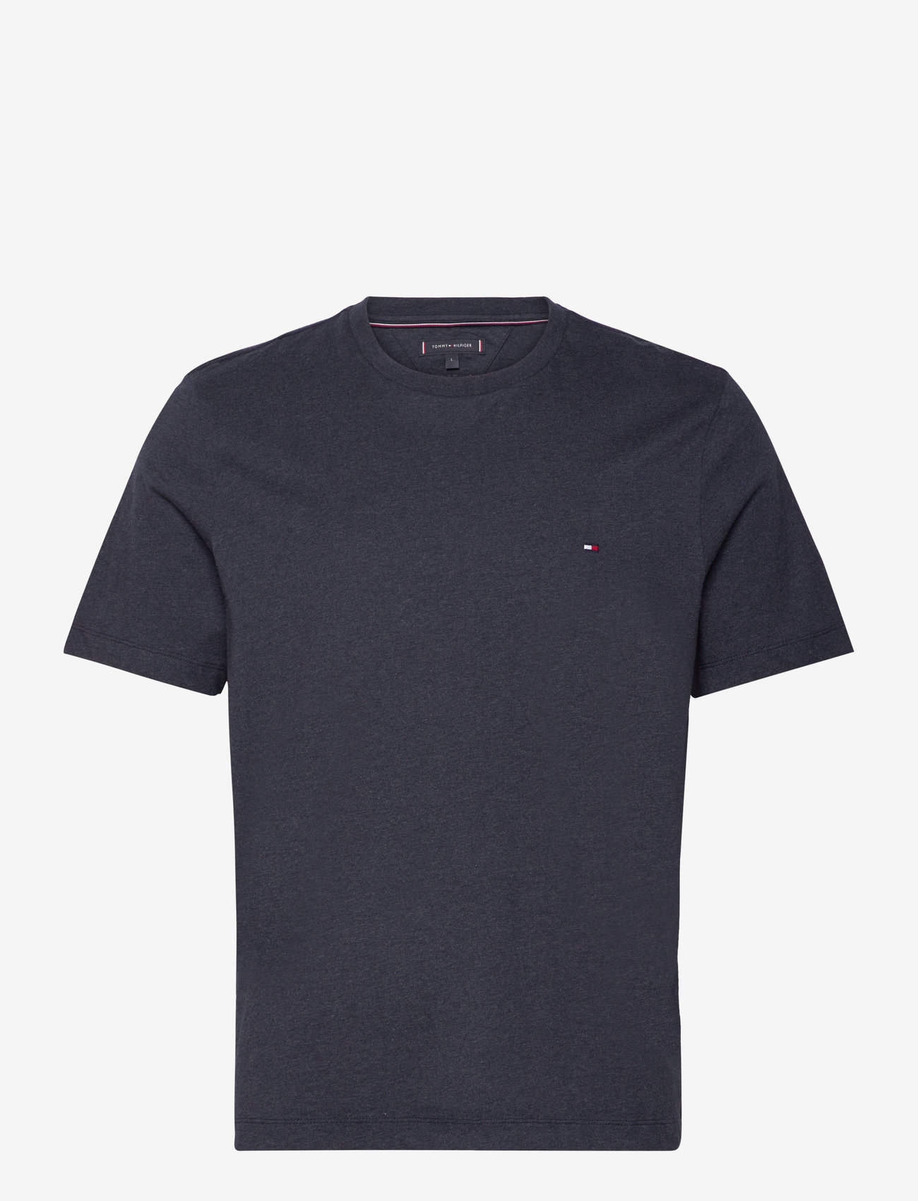 Tommy Hilfiger - ESSENTIAL REG FIT HEATHER TEE - short-sleeved t-shirts - desert sky heather - 1