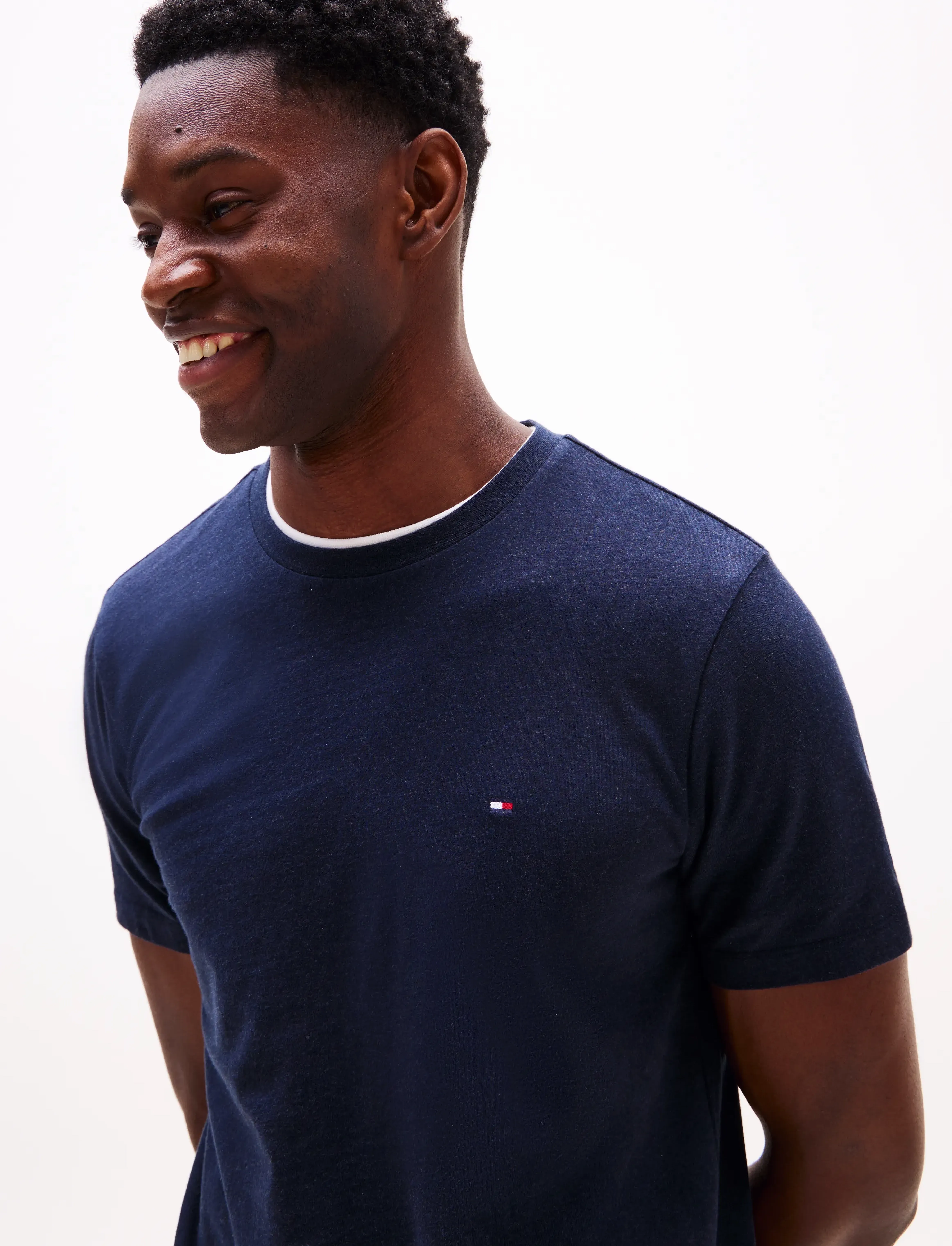 TOMMY HILFIGER Essential Reg Fit Heather Tee t-shirts herr – bild 7